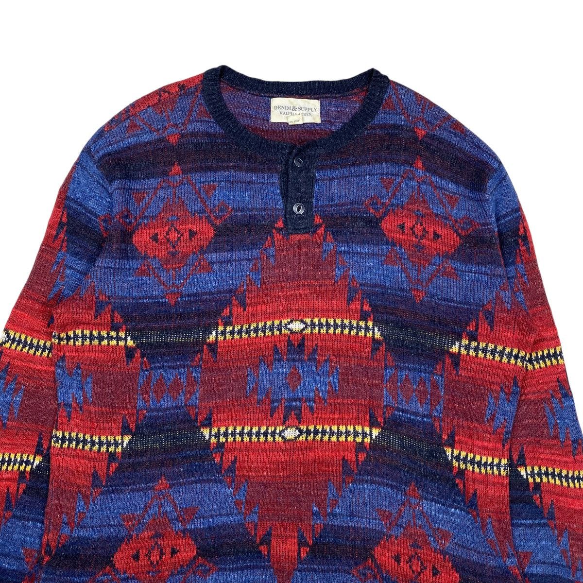Denim & Supply Ralph Lauren × Ralph Lauren Denim & Supply Ralph Lauren Navajo Knitwear Button Up Shirts Size US S / EU 44-46 / 1 - 6 Thumbnail