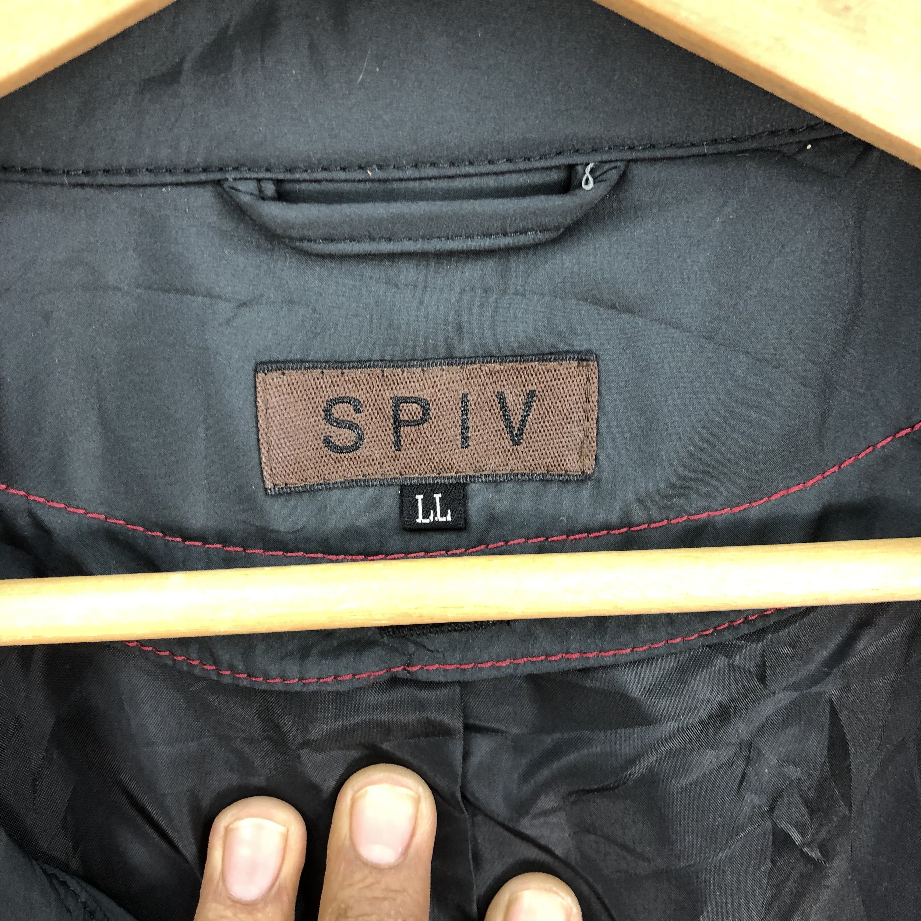 Japanese Brand Vintage Y2K SPIV Japanese Trench Logn Jackets Size L / US 10 / IT 46 - 6 Thumbnail