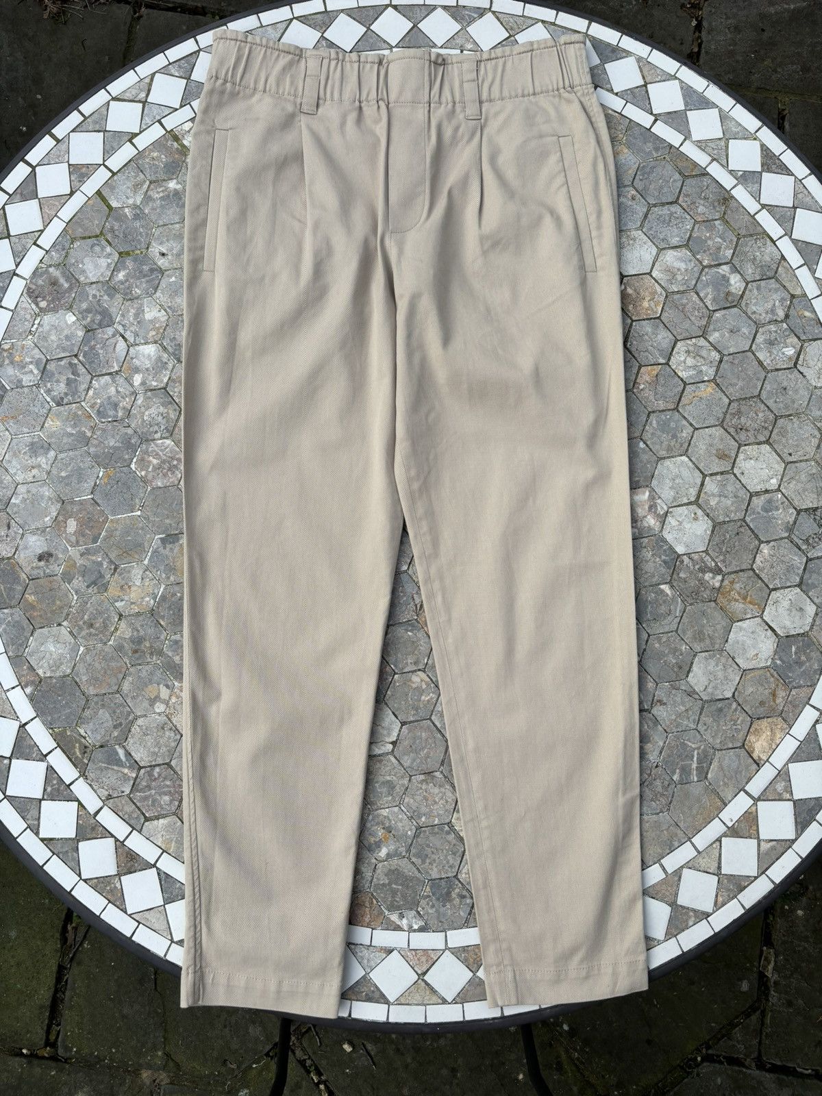 image of Luxury Woman’S Brunello Cucinelli Chino Pants in Beige, Women's (Size 30)