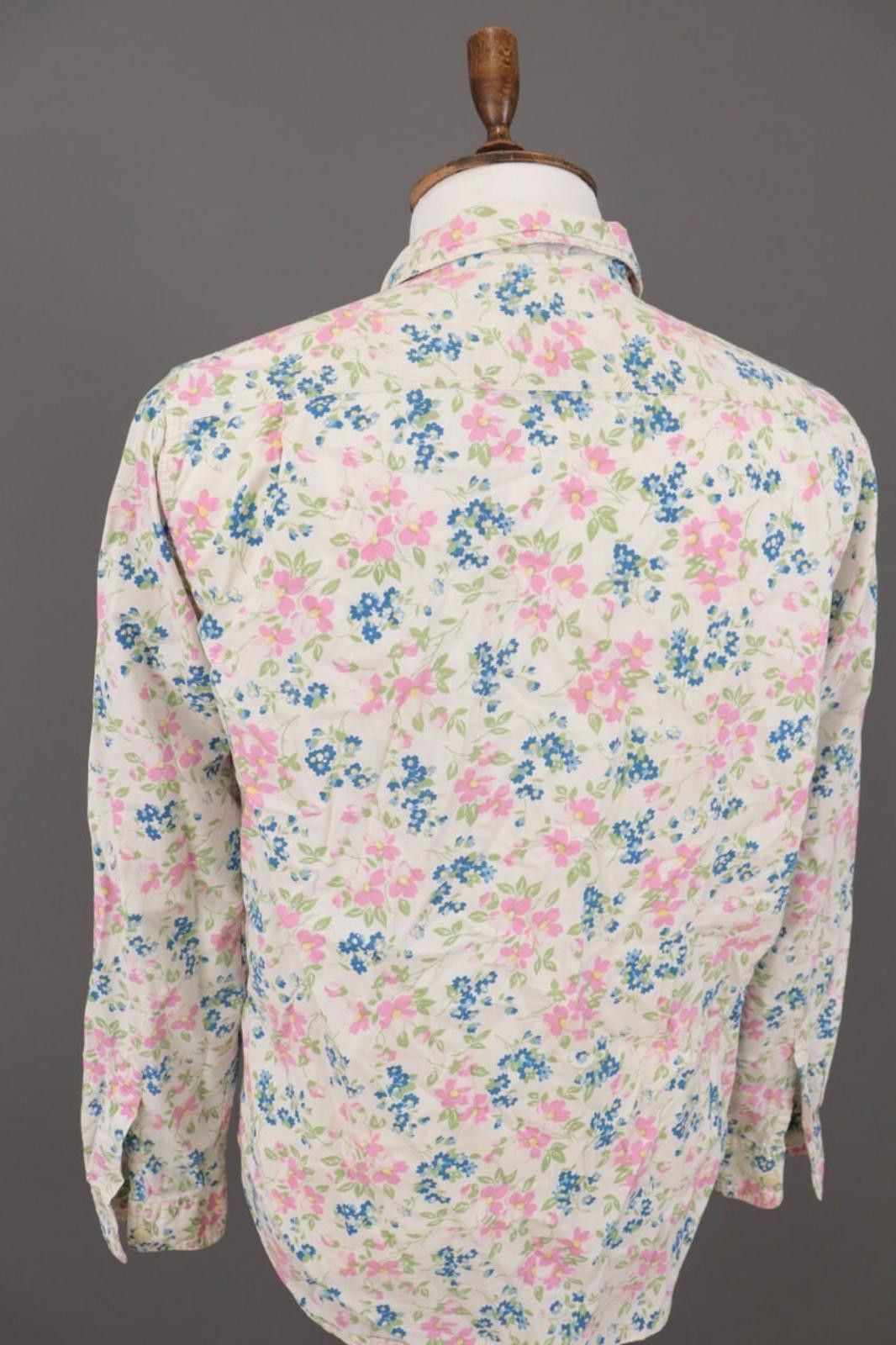 Denim & Supply Ralph Lauren Denim & Supply Ralph Lauren White Florlal Shirt Size M Size US M / EU 48-50 / 2 - 11 Thumbnail