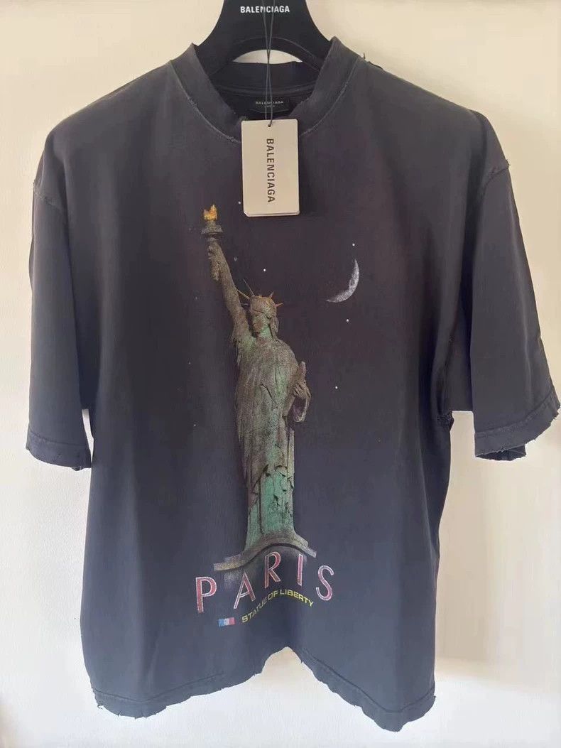 Balenciaga Balenciaga Statue of Liberty Short Sleeves-2506 Size US XS / EU 42 / 0 - 1 Thumbnail