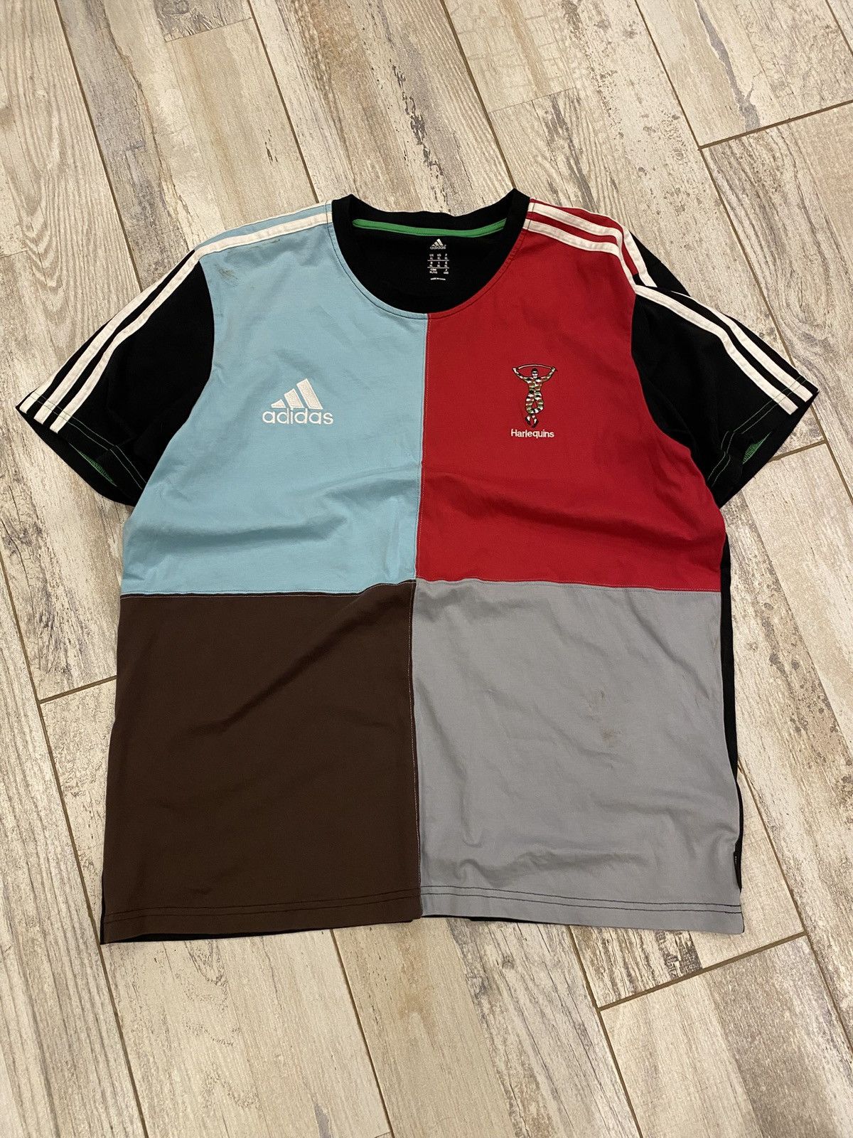 Adidas × Vintage Adidas x Harlequins 2014 T-Shirt Size US XL / EU 56 / 4 - 1 Thumbnail