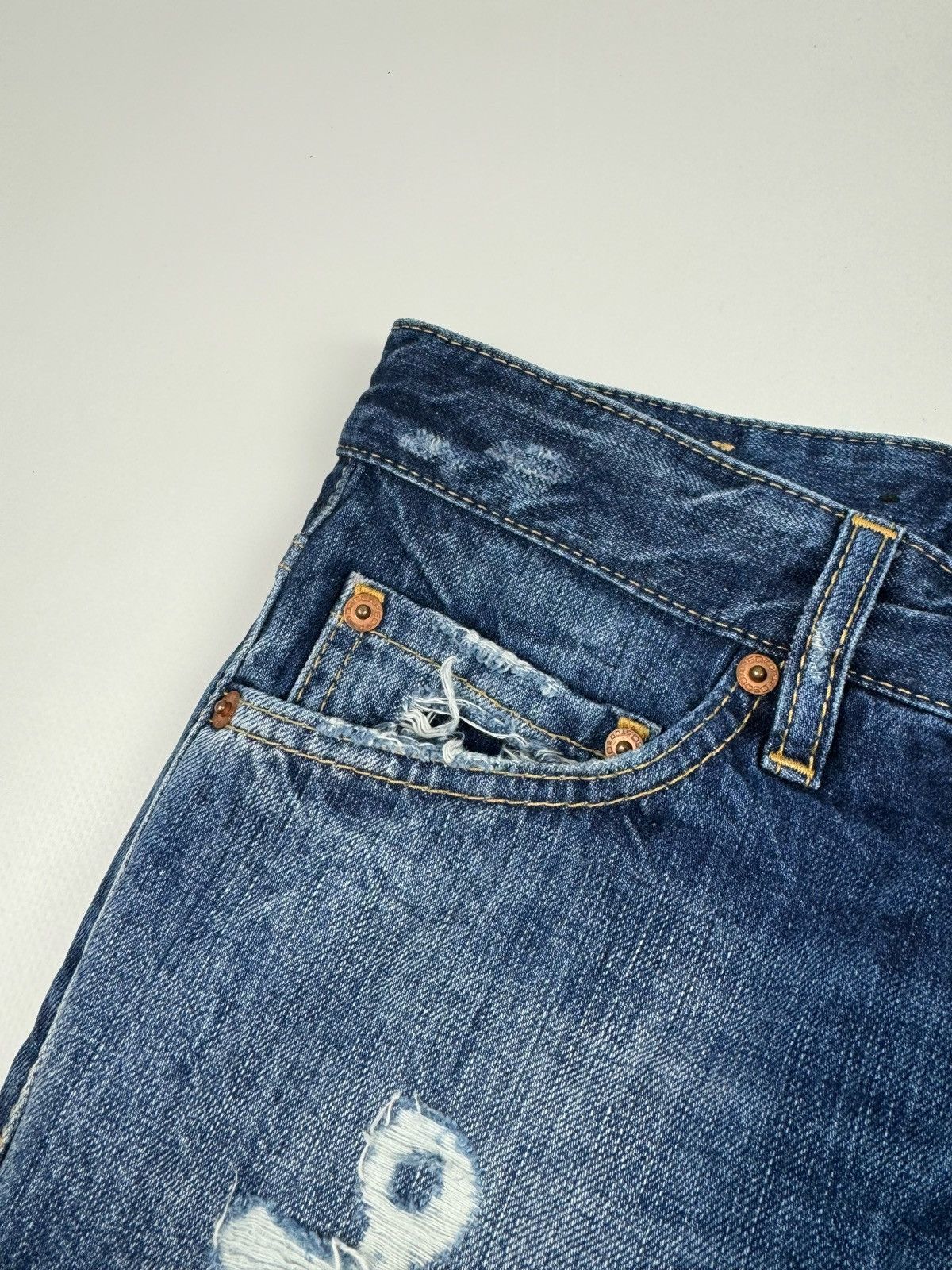 Dsquared2 Dsquared2 Anchor Distressed Jeans Made in Italy Size US 32 / EU 48 - 10 Thumbnail