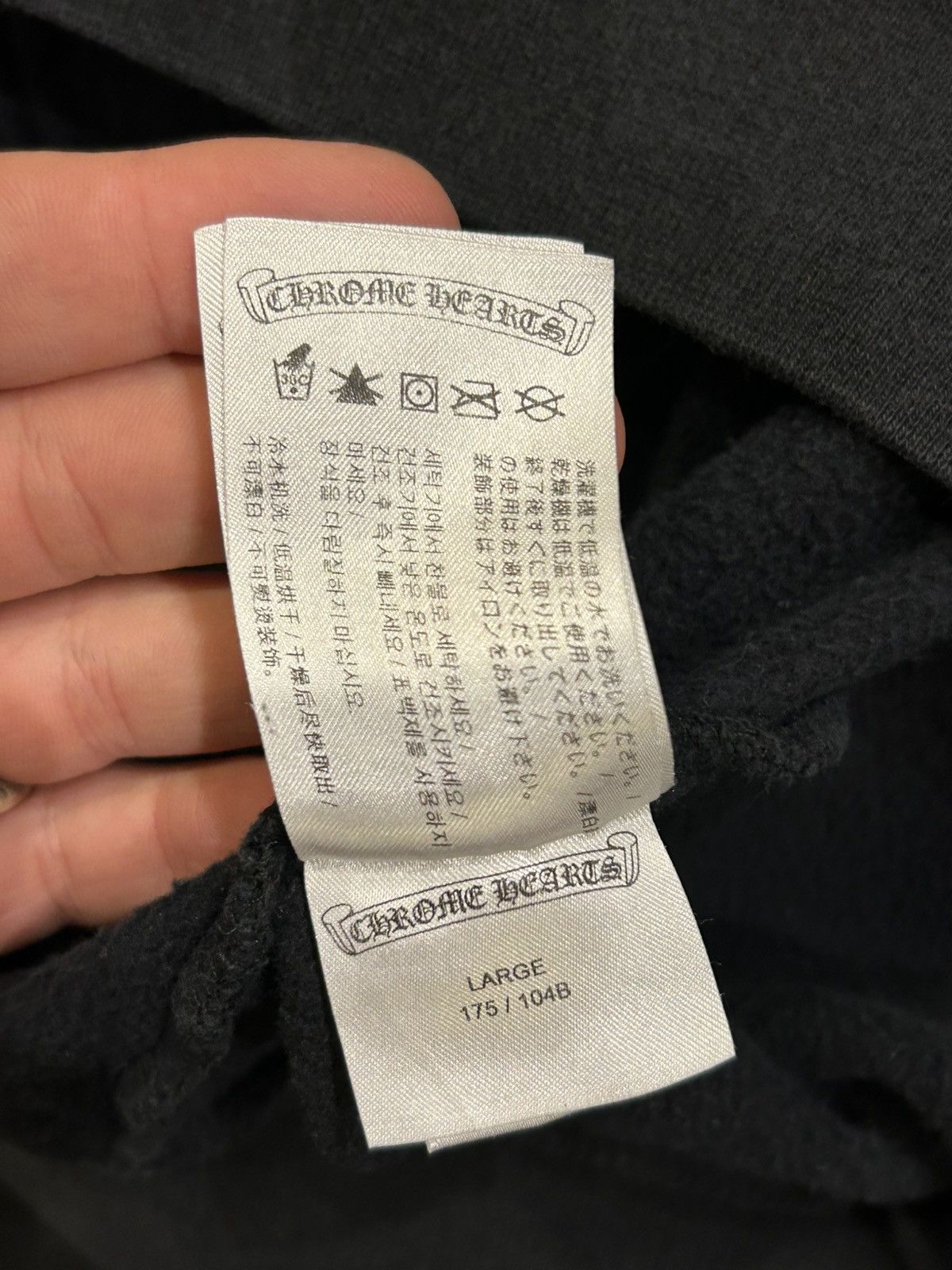 Chrome Hearts Chrome Hearts Gradient TBar Hoodie Size US L / EU 52-54 / 3 - 8 Thumbnail