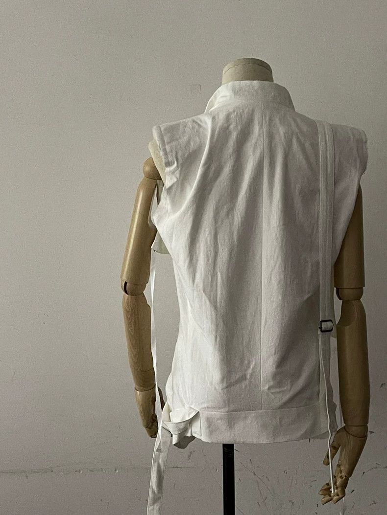 Ann Demeulemeester Ann Demeulemeester Deconstruct shoulder strap vest-2506 Size US M / EU 48-50 / 2 - 2 Thumbnail