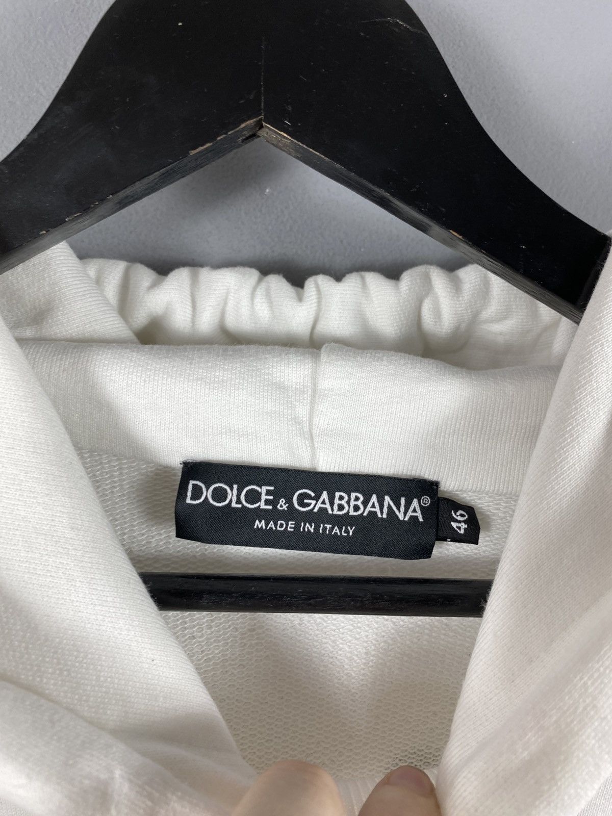 Dolce & Gabbana VERY RARE Dolce&Gabbana D&G Italia 10 Hoodie Big Logo Y2K Size US M / EU 48-50 / 2 - 7 Thumbnail
