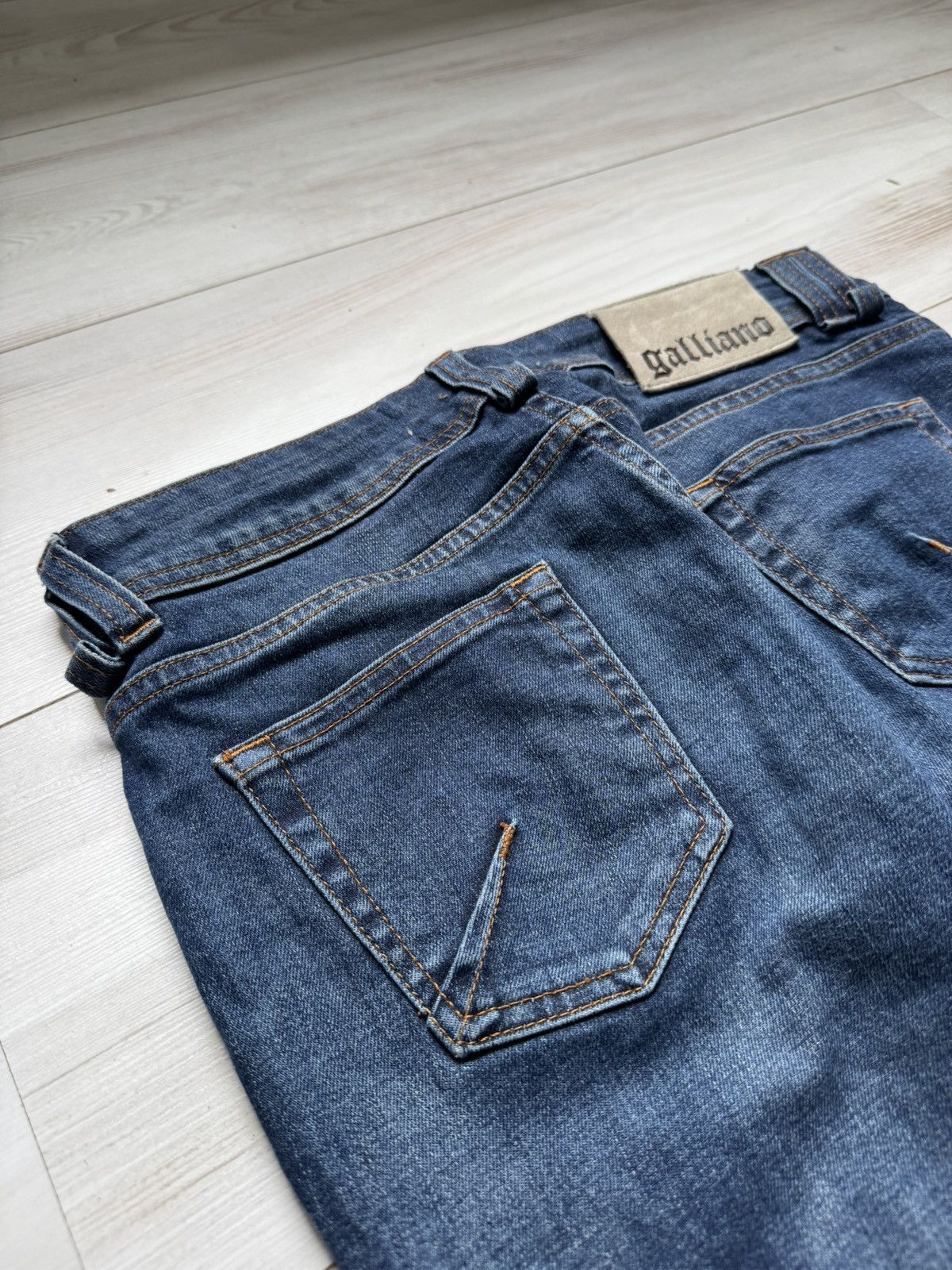 John Galliano John Galliano slim Jeans Italy Hedi slimane style Size US 29 - 17 Thumbnail