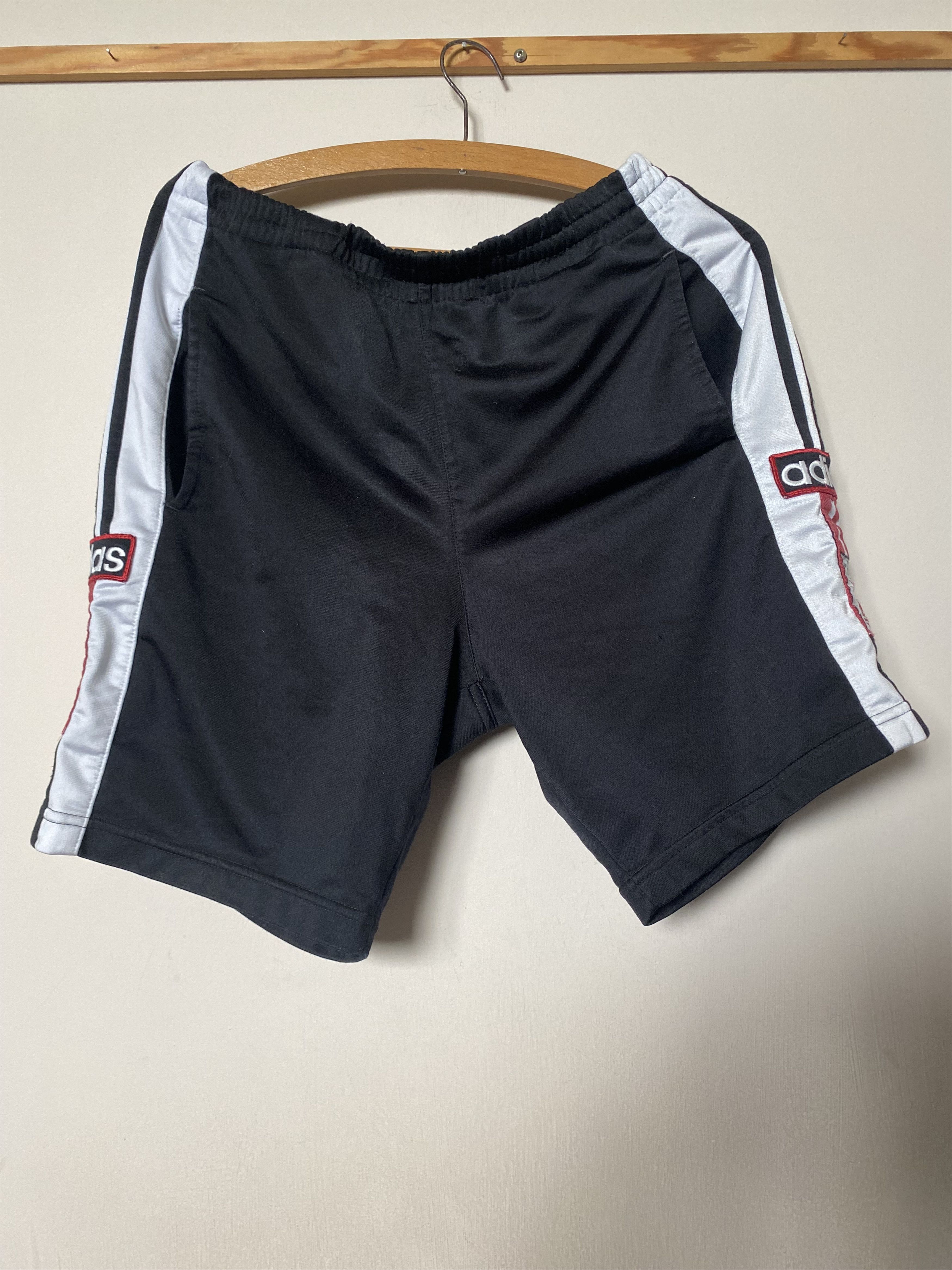 Adidas Vintage retro men's Adidas shorts - green - M - UNIQUE Size US 38 / EU 54 - 1 Thumbnail