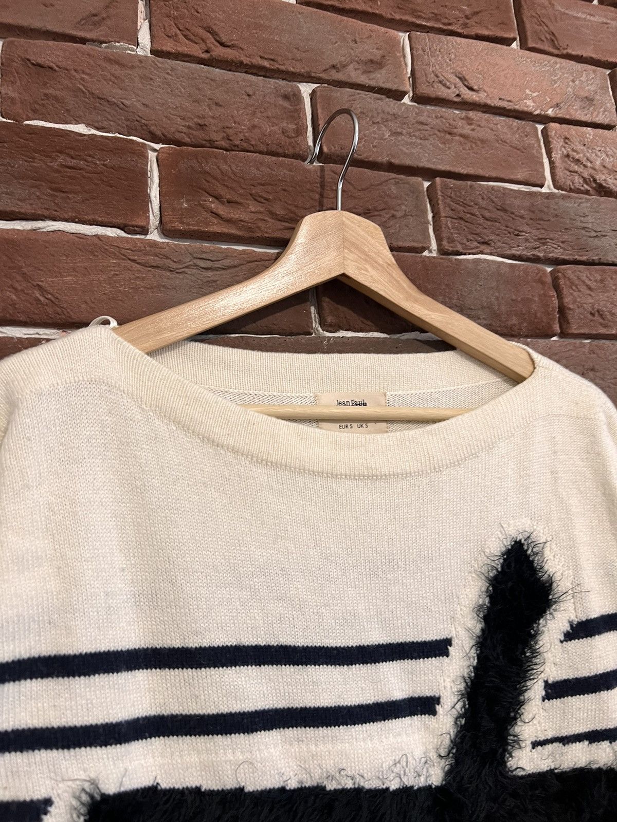 Jean Paul Gaultier Women's Jean Paul Gaultier Lindex Face Knit Swearshirt S Size S / US 4 / IT 40 - 6 Thumbnail