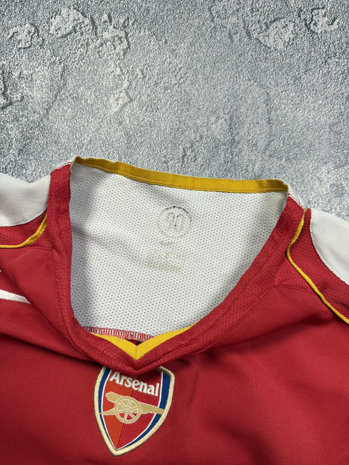 Nike 00s NIKE ARSENAL LONG SLEEVE O2 SOCCER JERSEY Size US S / EU 44-46 / 1 - 8 Thumbnail