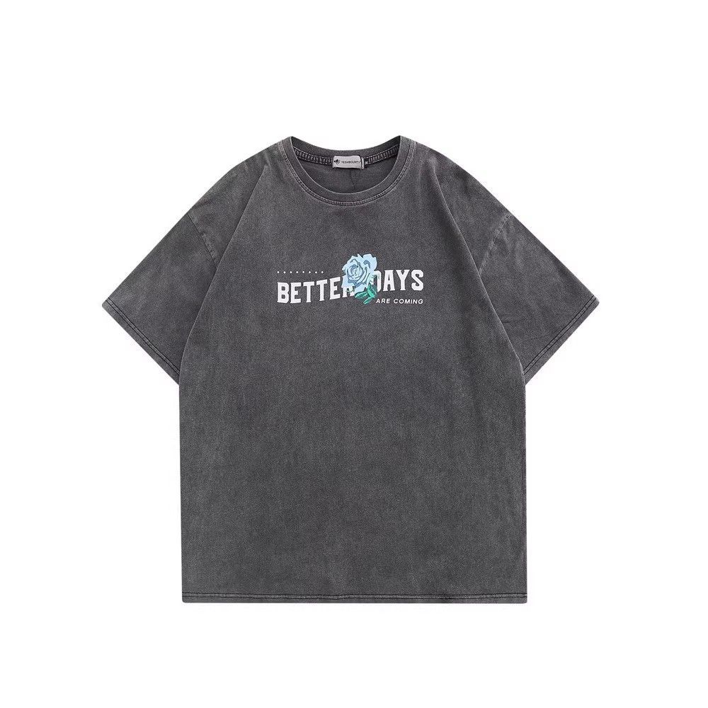 Japanese Brand × Vintage Rose print fashion trend loose washed distressed tee Size US M / EU 48-50 / 2 - 2 Thumbnail