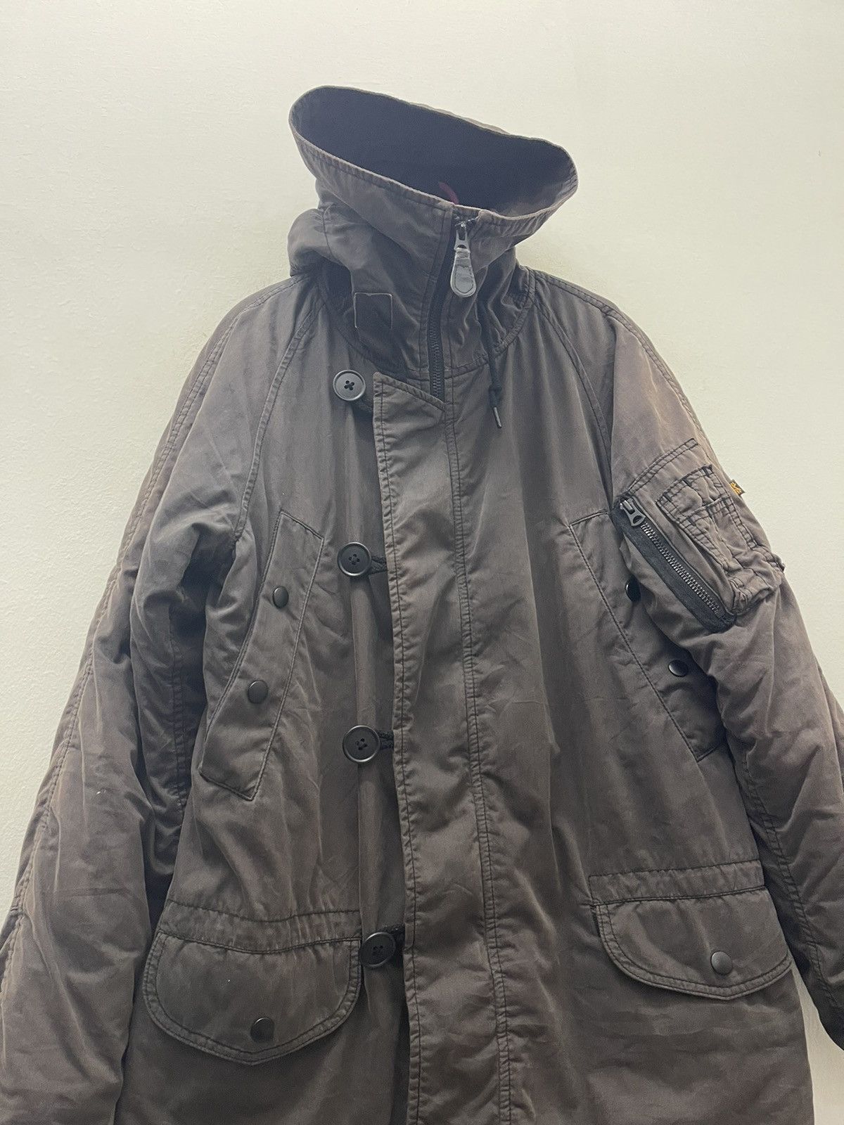 Alpha Industries × Mastermind Japan Rare Vintage MHL MARGARET HOWELL x ALPHA INDUSTRIES Size US S / EU 44-46 / 1 - 2 Thumbnail