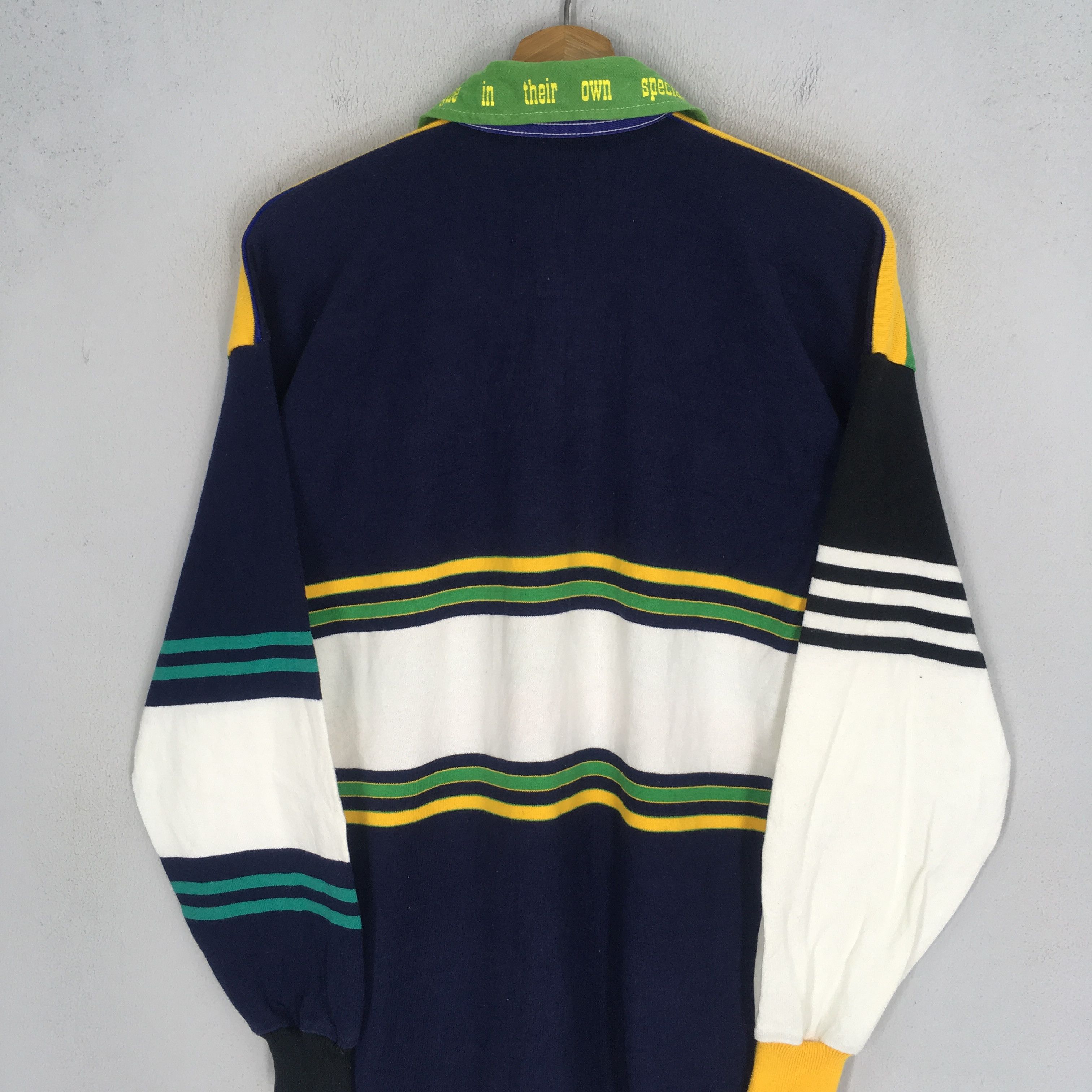 Canterbury of New Zealand Vintage Canterbury Of New Zealand Striped Polo Rugby Size US M / EU 48-50 / 2 - 8 Thumbnail