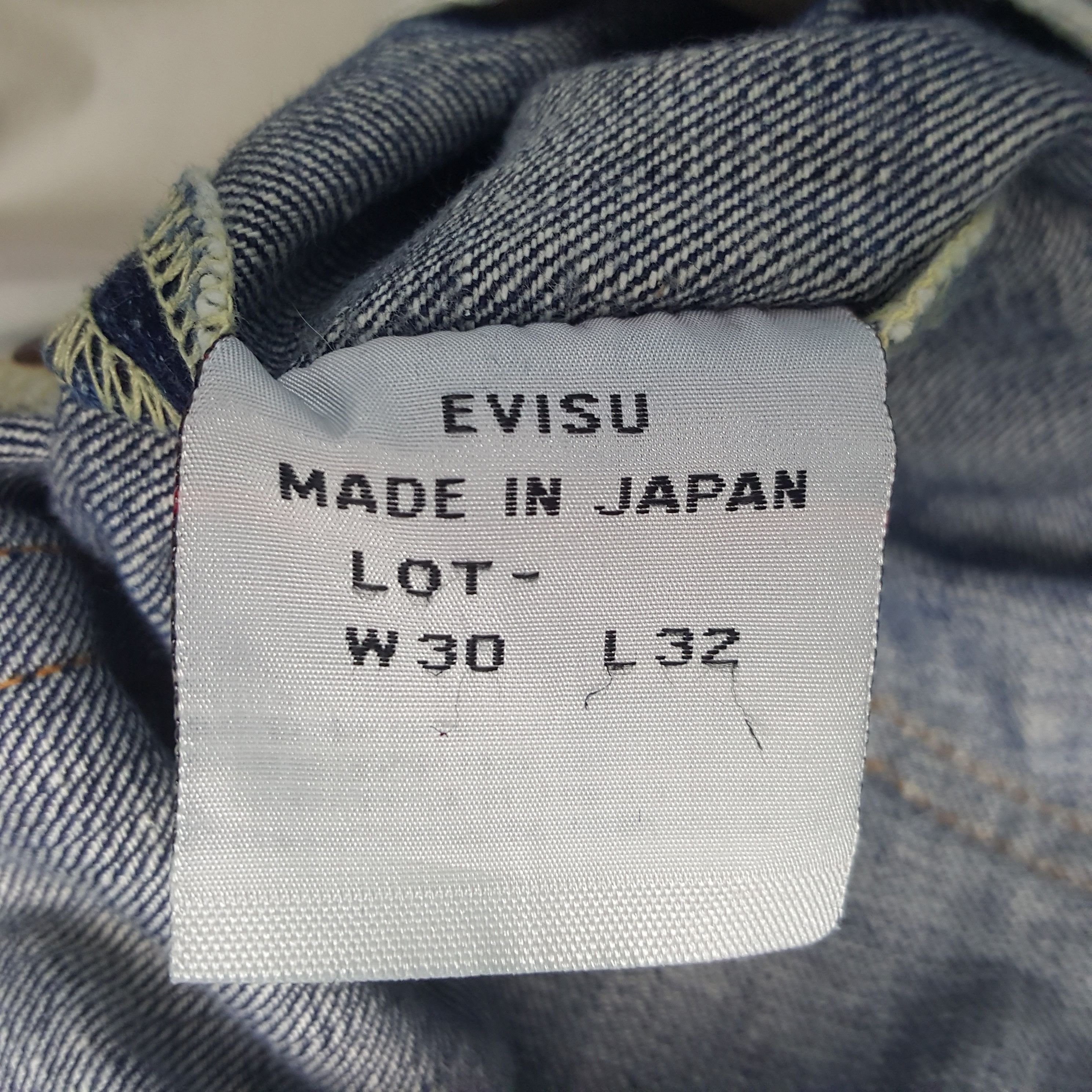 Evisu × Japanese Brand × Vintage Vintage EVISU Japanese Brand Daicock Custom Art Denim Jeans Size US 35 - 10 Thumbnail