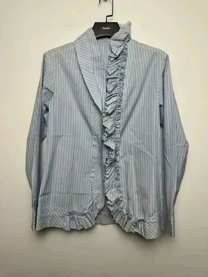 Yohji Yamamoto Sz 4 Yohji Yamamoto Y's European Shirt Size US XL / EU 56 / 4 - 1 Thumbnail