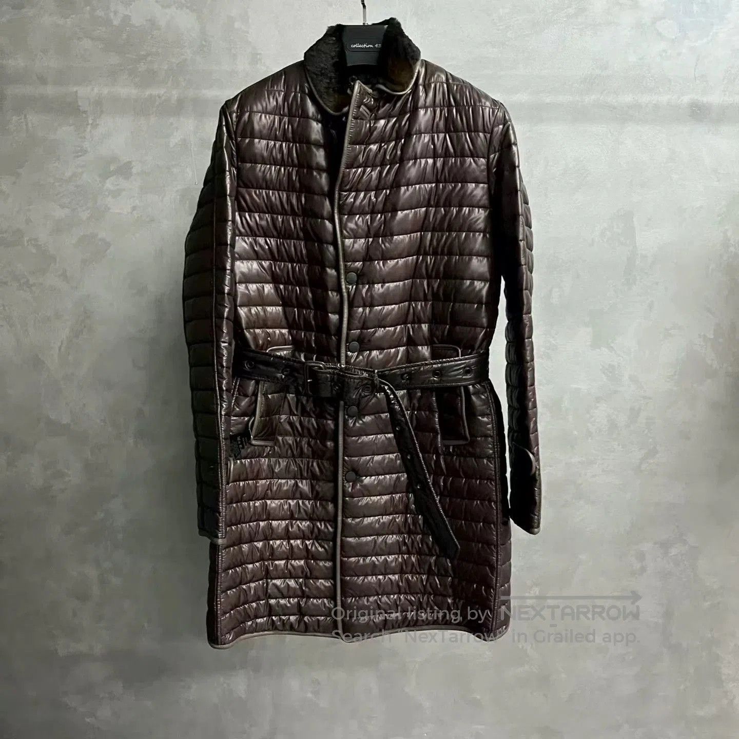 Burberry Burberry Dark Brown Lamb Wool Jacket. Size US M / EU 48-50 / 2 - 1 Thumbnail