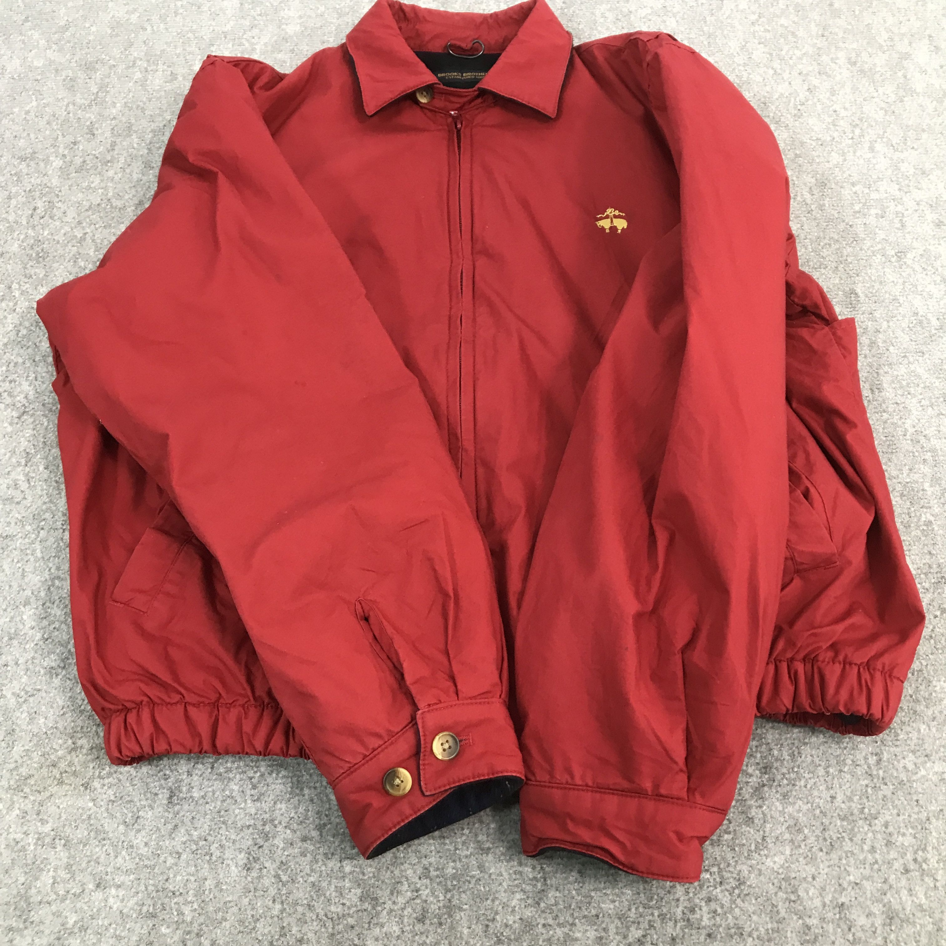 Brooks Brothers × Japanese Brand BROOKS BROTHER FLANNAL ZIPPER JACKET Size US M / EU 48-50 / 2 - 8 Thumbnail