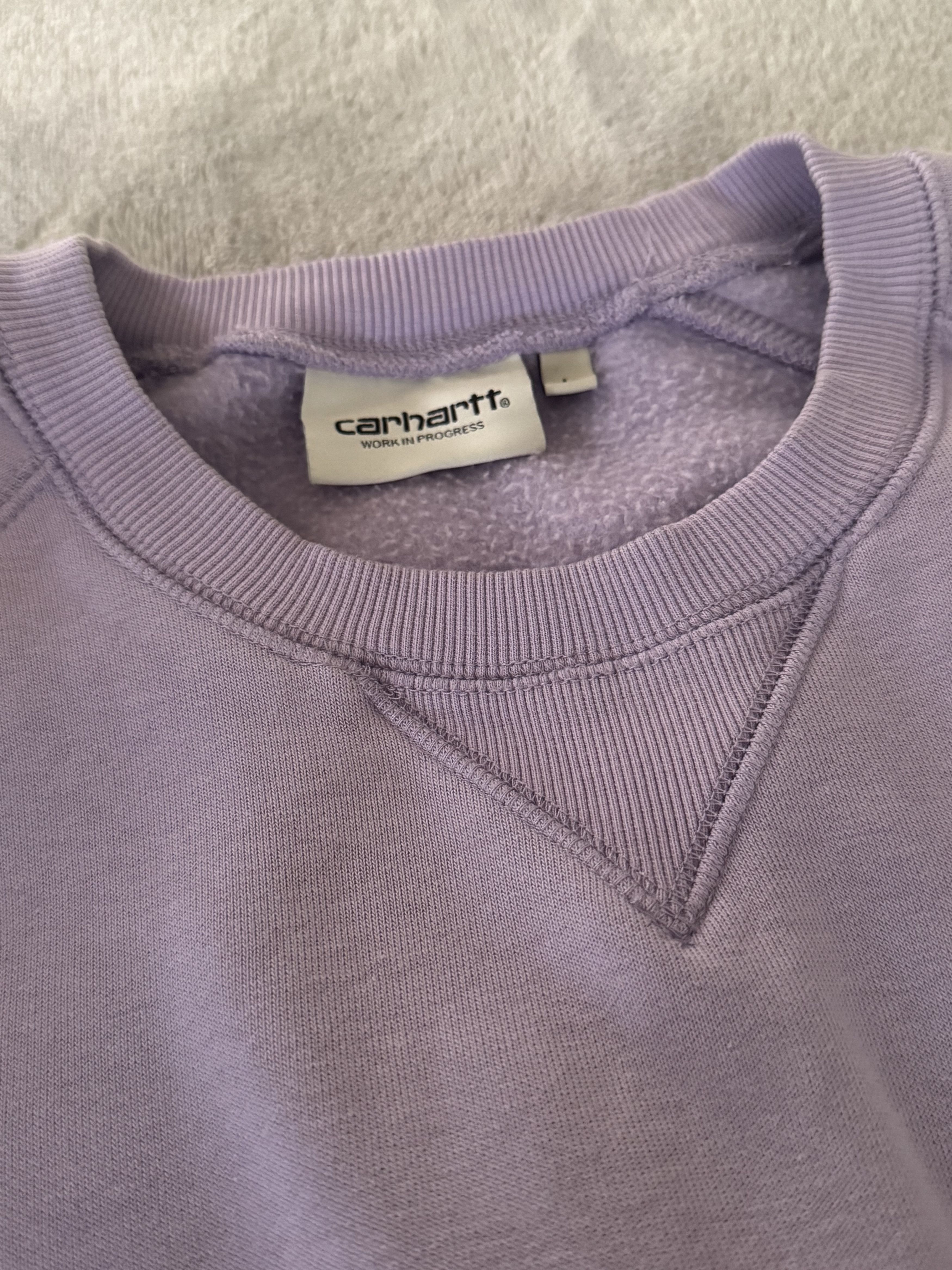 Carhartt Pastel Lavender Carhartt Sweater Size US L / EU 52-54 / 3 - 3 Thumbnail