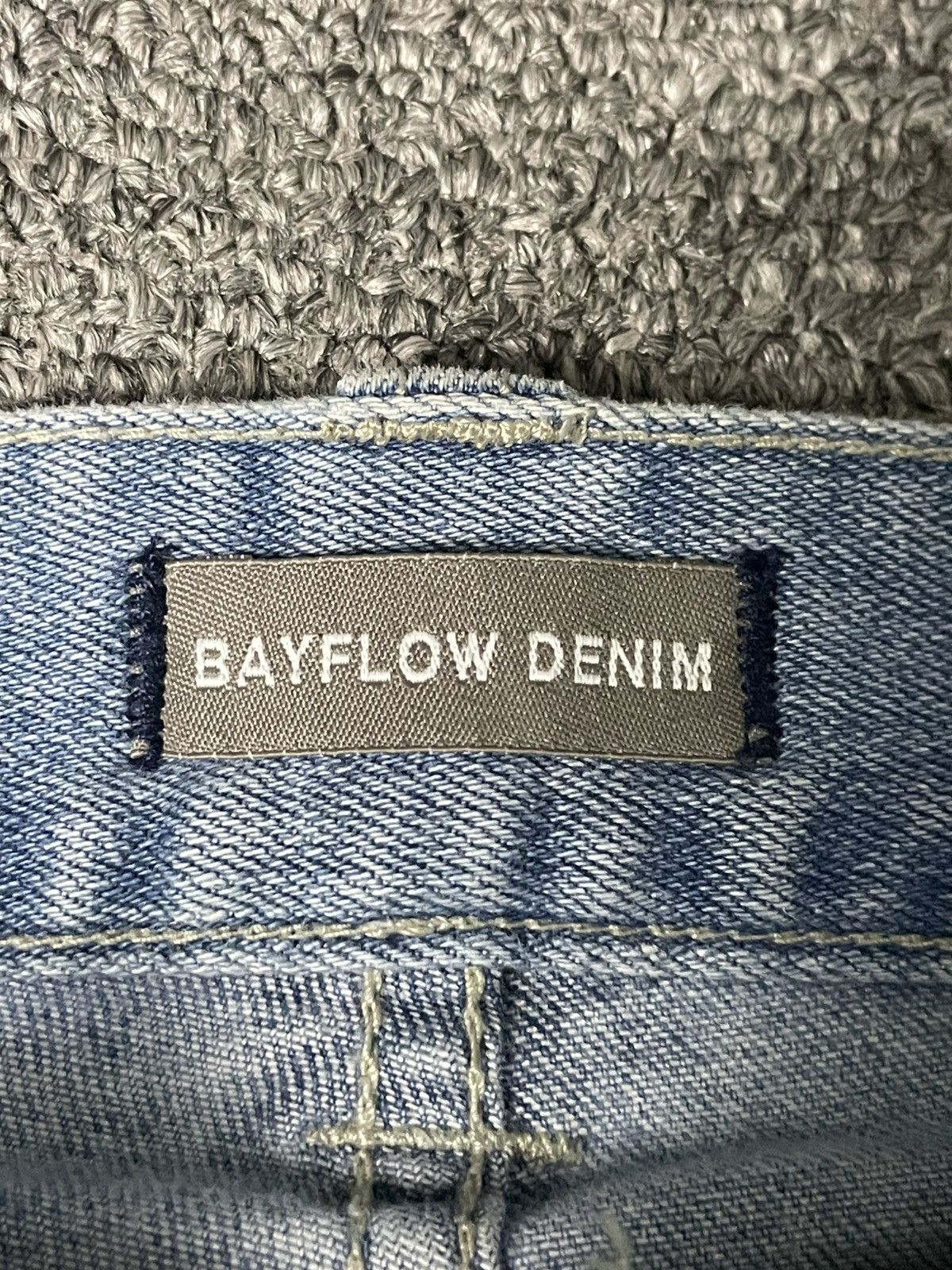 Japanese Brand × Vintage Vintage BAY FLOW Slim Skinny Jeans (84) Size US 32 / EU 48 - 5 Thumbnail