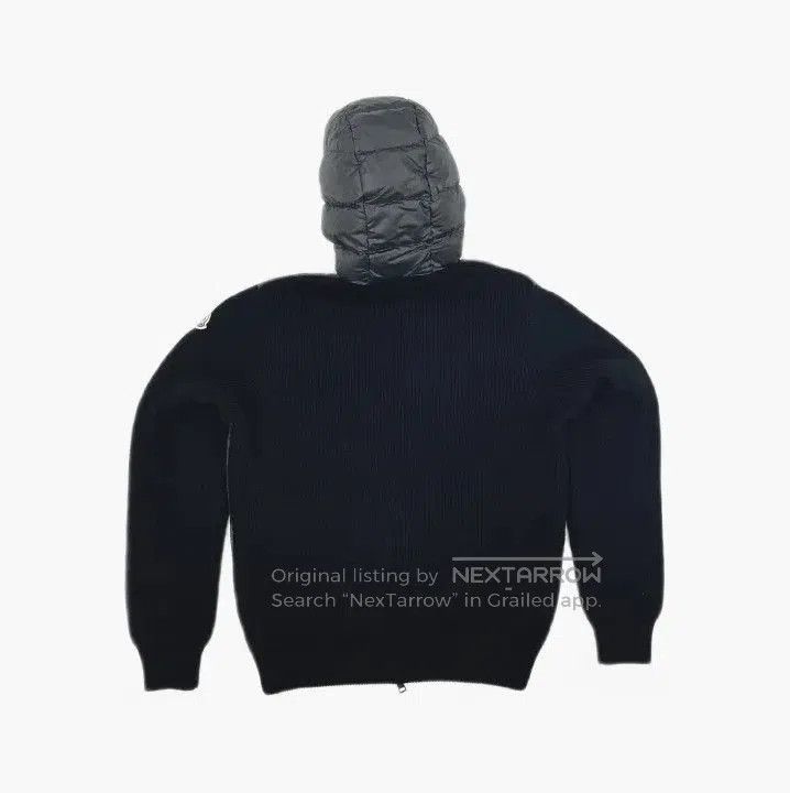 Moncler Moncler Padded Hooded Long Sleeve Zip Cardigan. Size US L / EU 52-54 / 3 - 3 Thumbnail