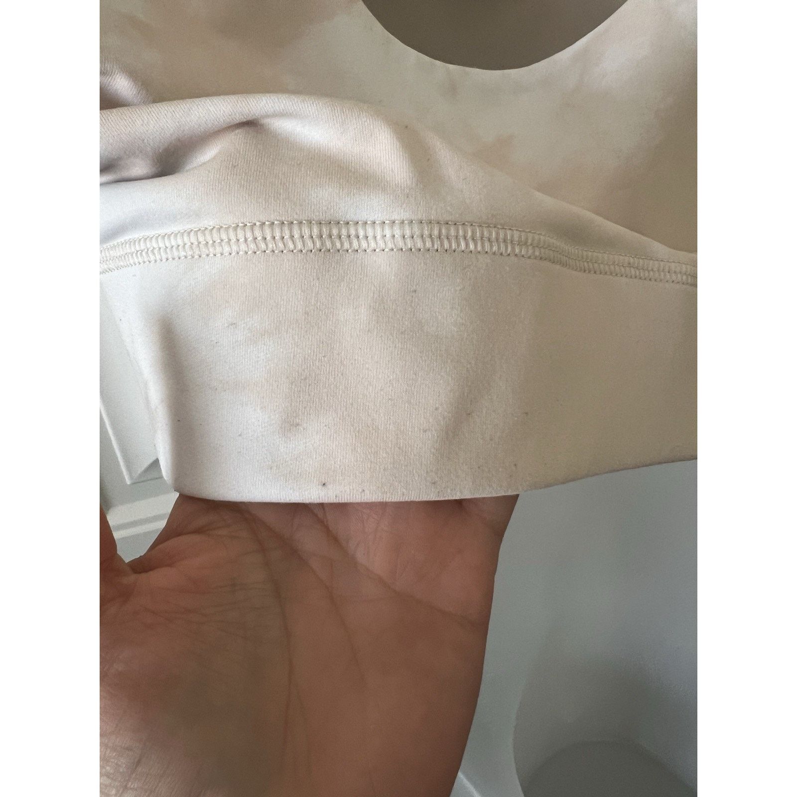 Fabletics Harlyn Midi Medium Impact Sports Bra Honey Magma Square Neck Size XL / US 12-14 / IT 48-50 - 9 Thumbnail