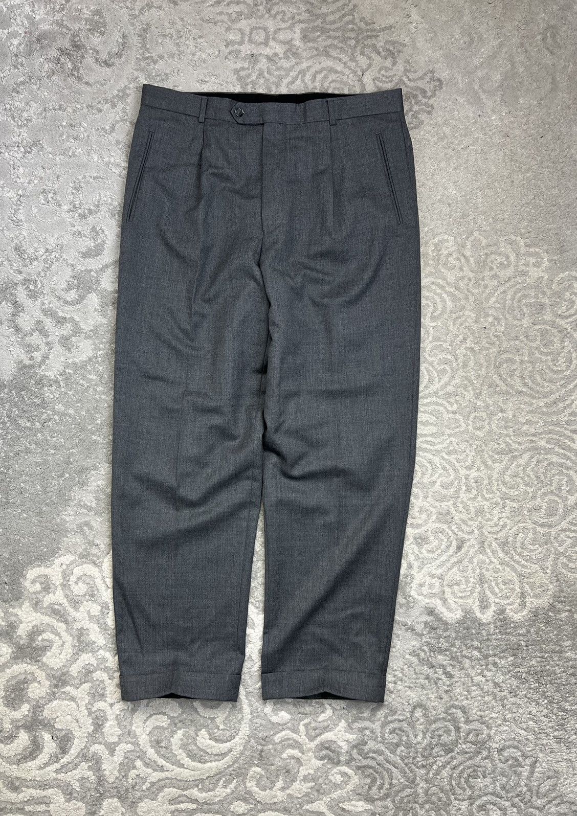 Yves Saint Laurent Elegant Yves Saint Laurent Trousers, 100% Wool Size US 36 / EU 52 - 1 Thumbnail