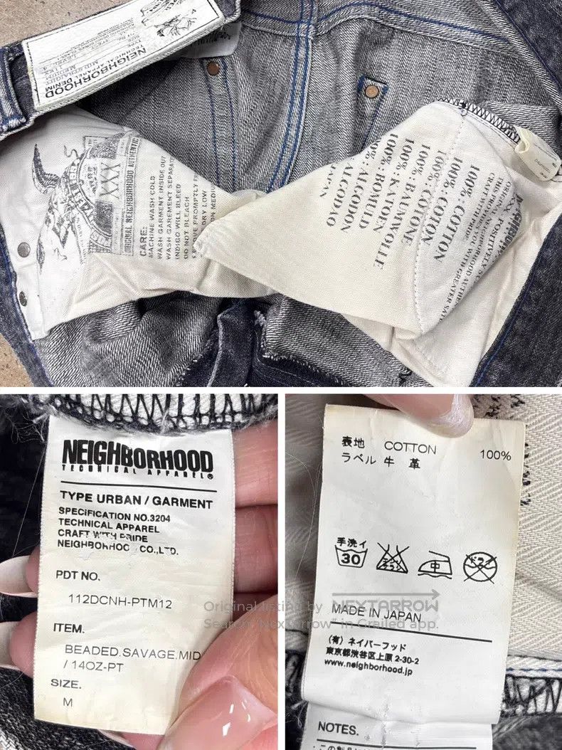 Neighborhood Neighborhood size M Denim pants Size US 27 - 9 Thumbnail