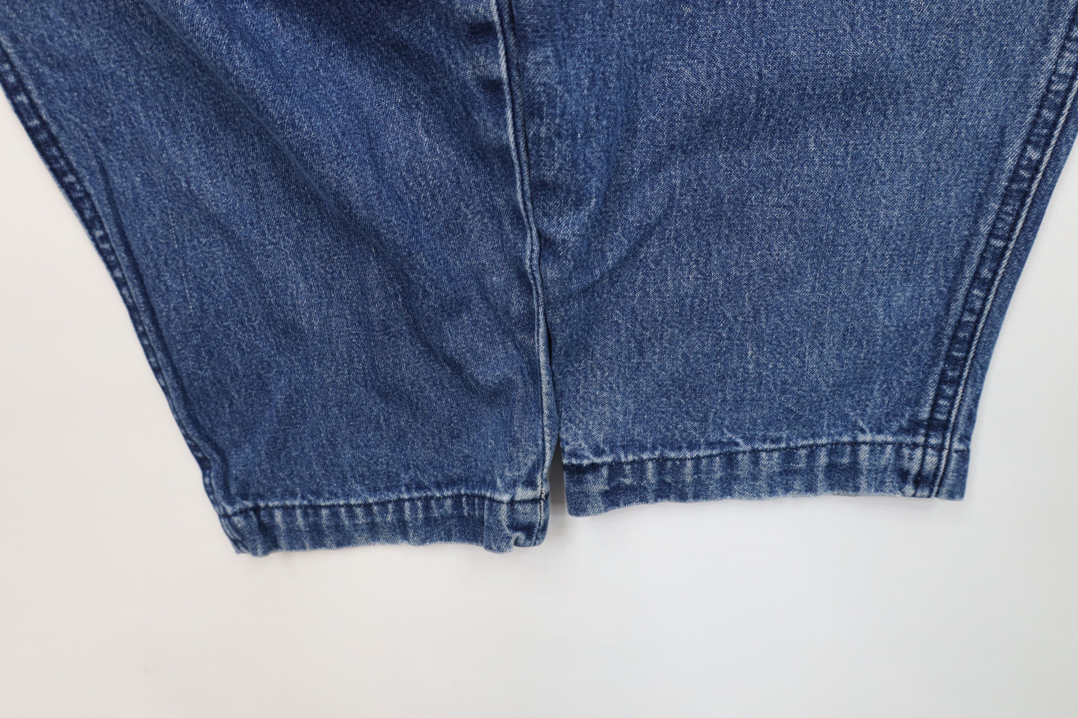 Vintage Vintage 90s Streetwear High Waisted Pleated Tapered Jeans Size 28" / US 6 / IT 42 - 13 Thumbnail