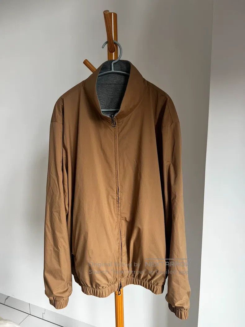 Loro Piana Loro Piana Brown Winmate Bomber Size US XL / EU 56 / 4 - 1 Thumbnail