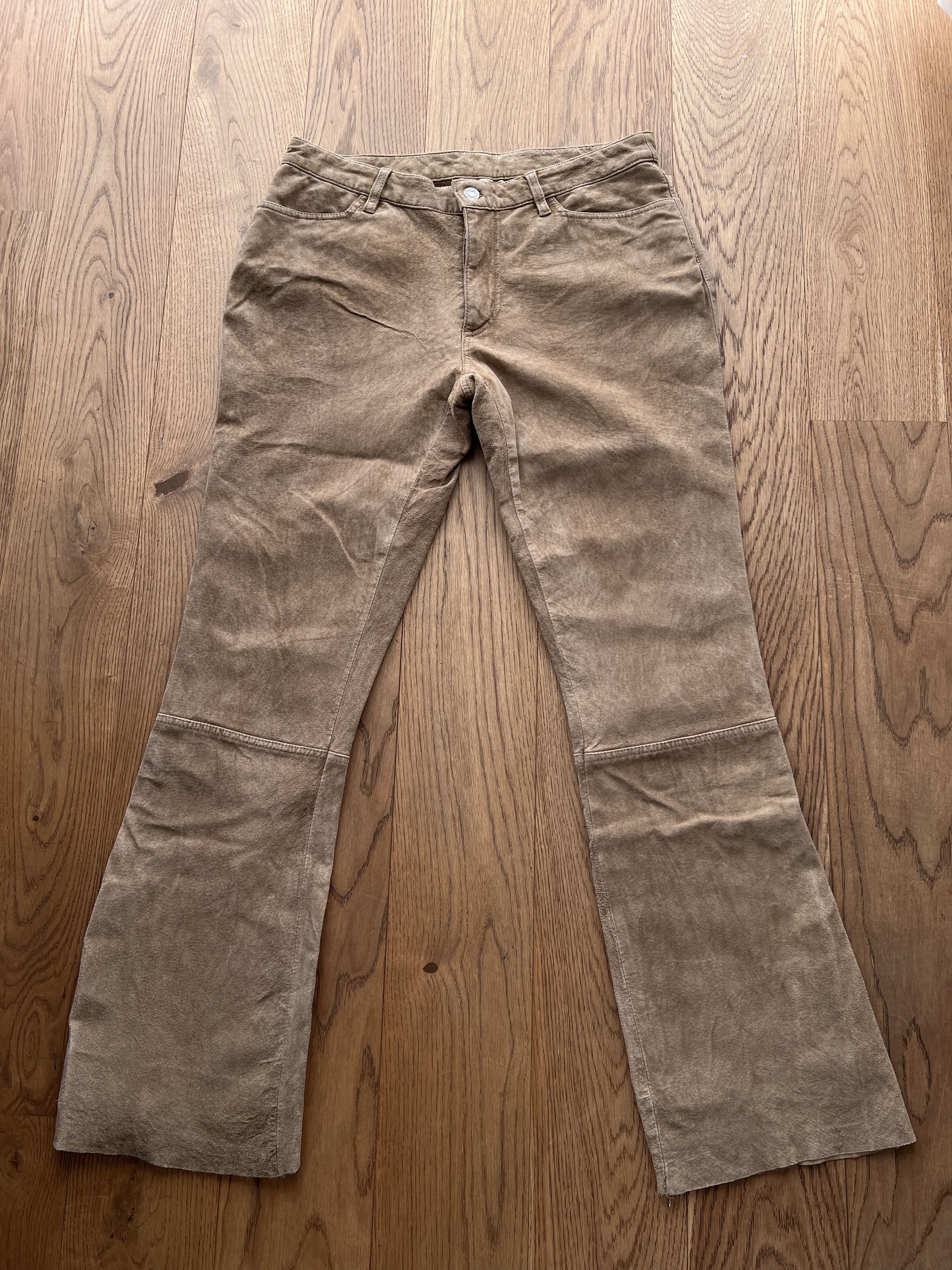 Hysteric Glamour CRAZY Real leather boot cut flared vintage pant 2000s cowboy Size US 33 - 11 Thumbnail