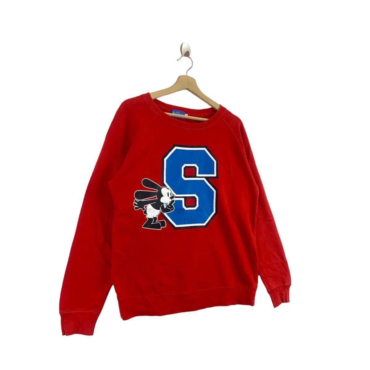 Disney Vtg DISNEY TOKYO RESORT OSWALD Lucky Rabbit Sweatshirt Size M / US 6-8 / IT 42-44 - 4 Thumbnail