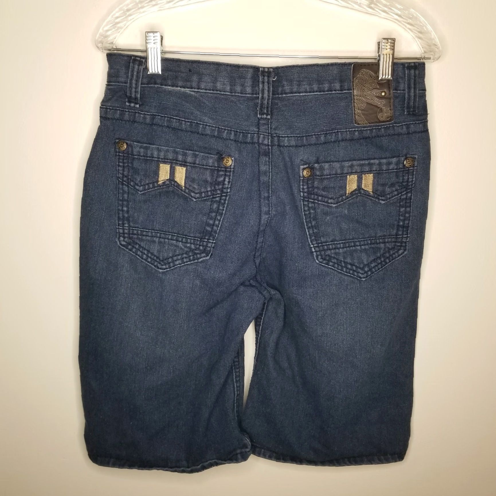Vintage Jean Station Shorts Size 18 Womens Blue Chino Size 40" / US 18 - 5 Thumbnail