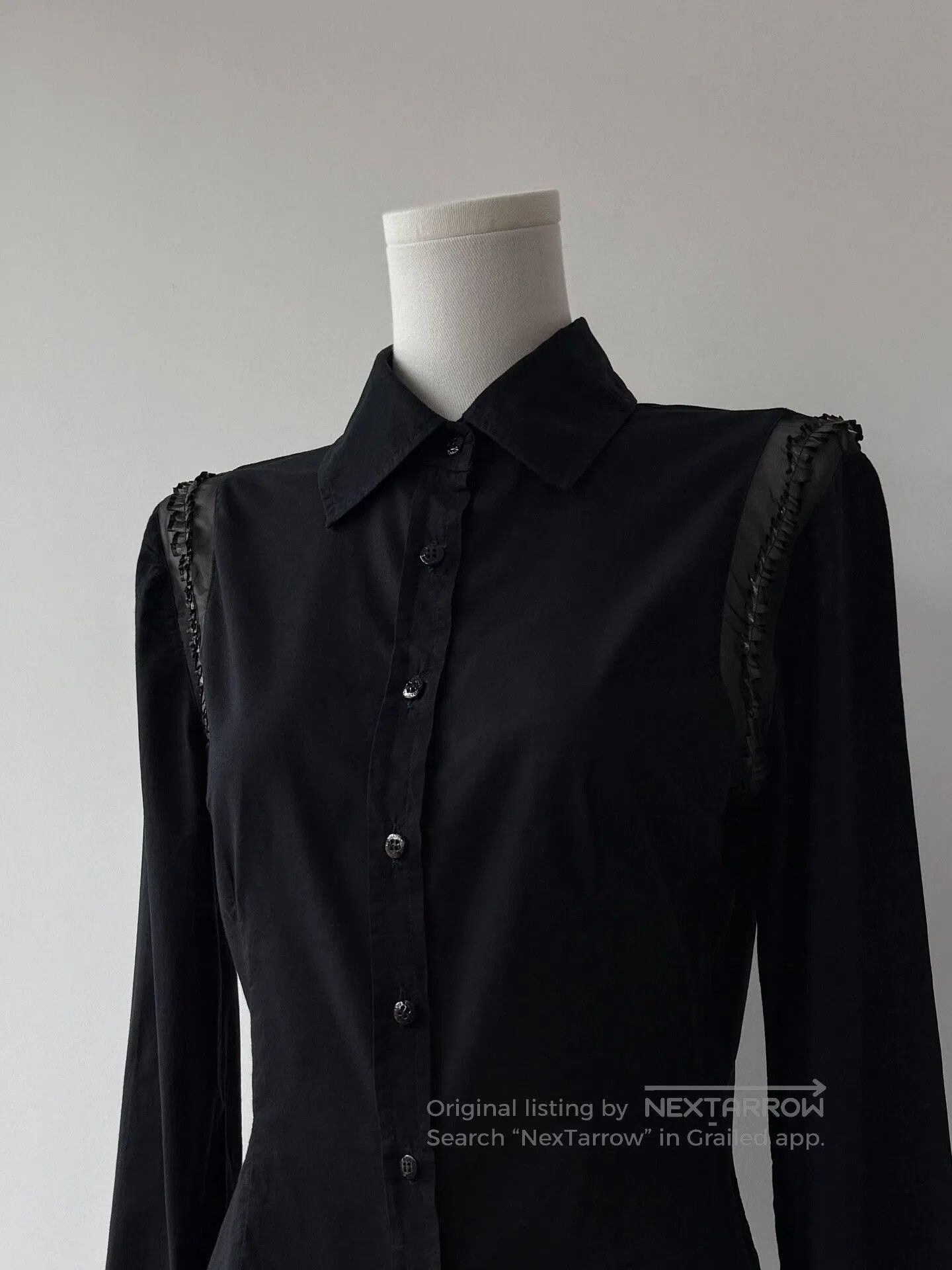 Other Jean Paul Gaultier Sheer Mesh Blouse. Size M / US 6-8 / IT 42-44 - 6 Thumbnail