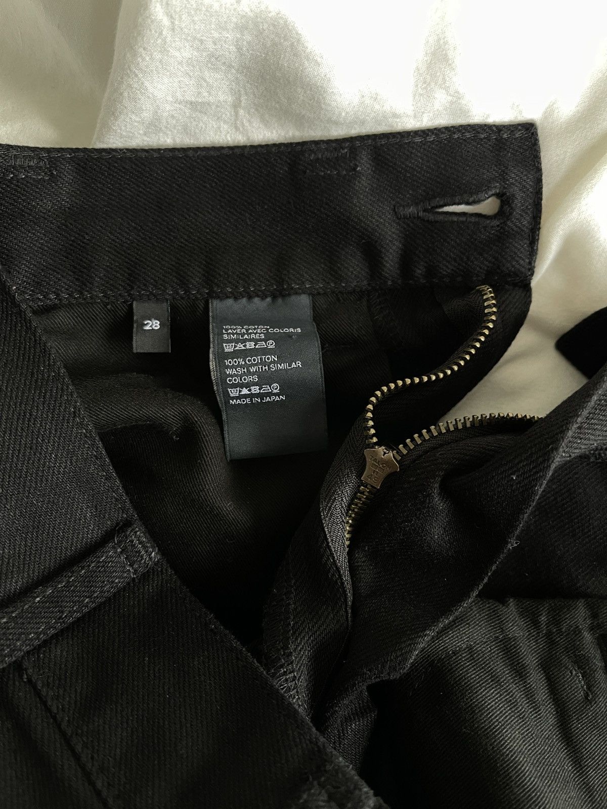 Celine × Hedi Slimane Dylan Flare Jeans in Pure Black Size US 27 - 5 Thumbnail