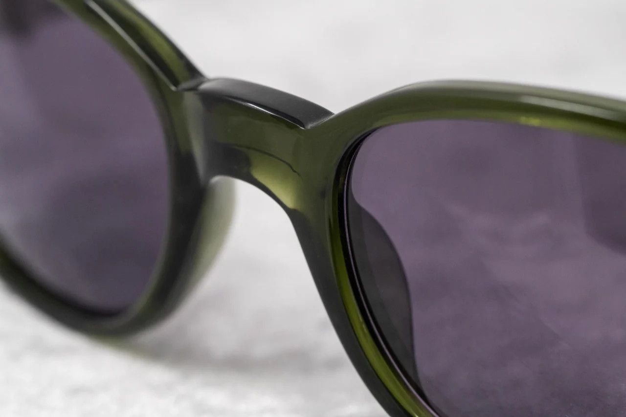 Ann Demeulemeester Ann Demeulemeester Sunglasses Oval Green and Purple Size ONE SIZE - 13 Thumbnail