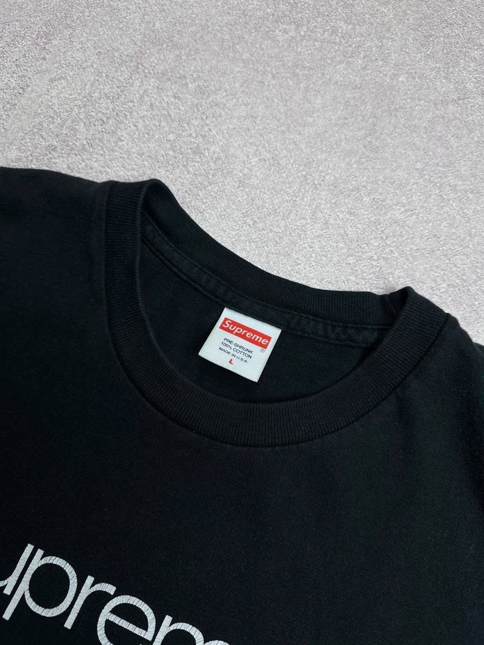 Vintage Vintage Supreme NYC Bleached Boxy T-shirt L Size US L / EU 52-54 / 3 - 4 Thumbnail