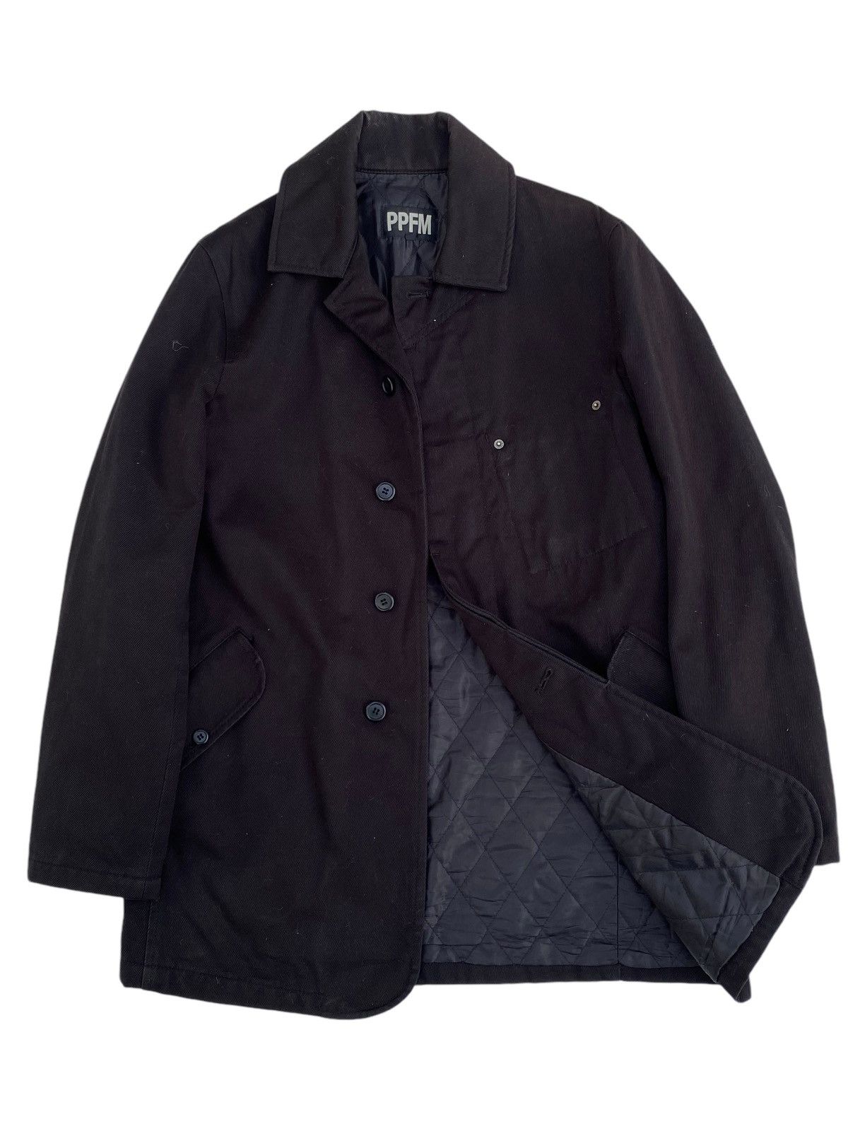 Japanese Brand × PPFM PPFM Black Men Jacket Button Up Size US M / EU 48-50 / 2 - 1 Thumbnail