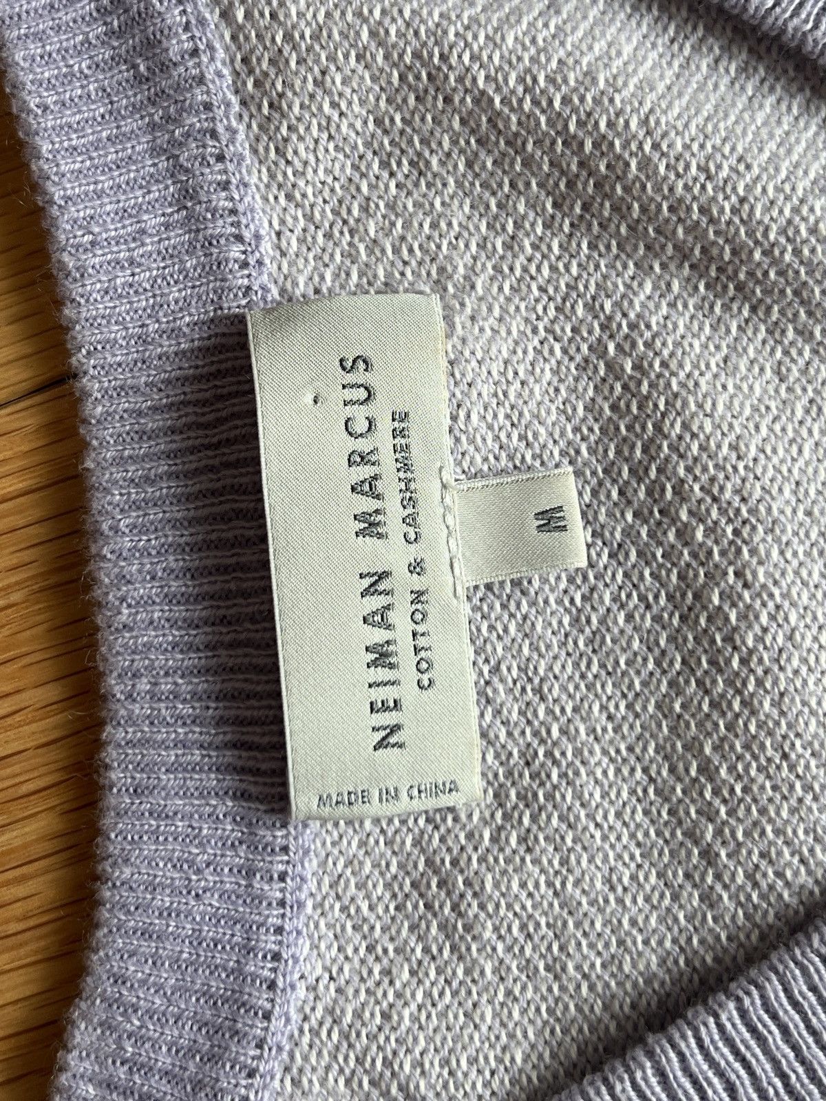 Neiman Marcus Cotton and Cashmere sweater Size US M / EU 48-50 / 2 - 6 Thumbnail