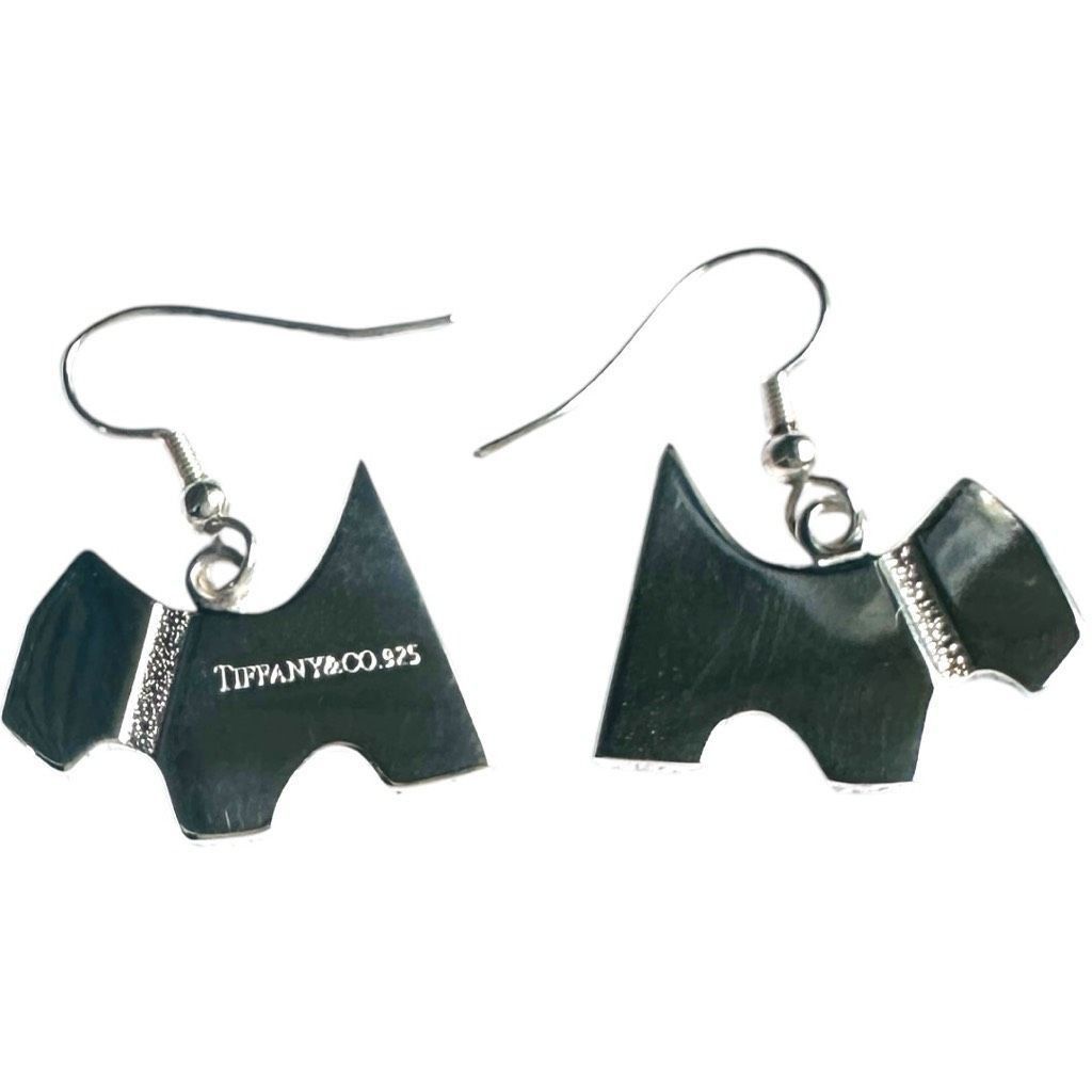 Tiffany & Co. TIFFANY & CO. Earrings Pendant Scottie Terrier Dog Sterling Size ONE SIZE - 6 Thumbnail