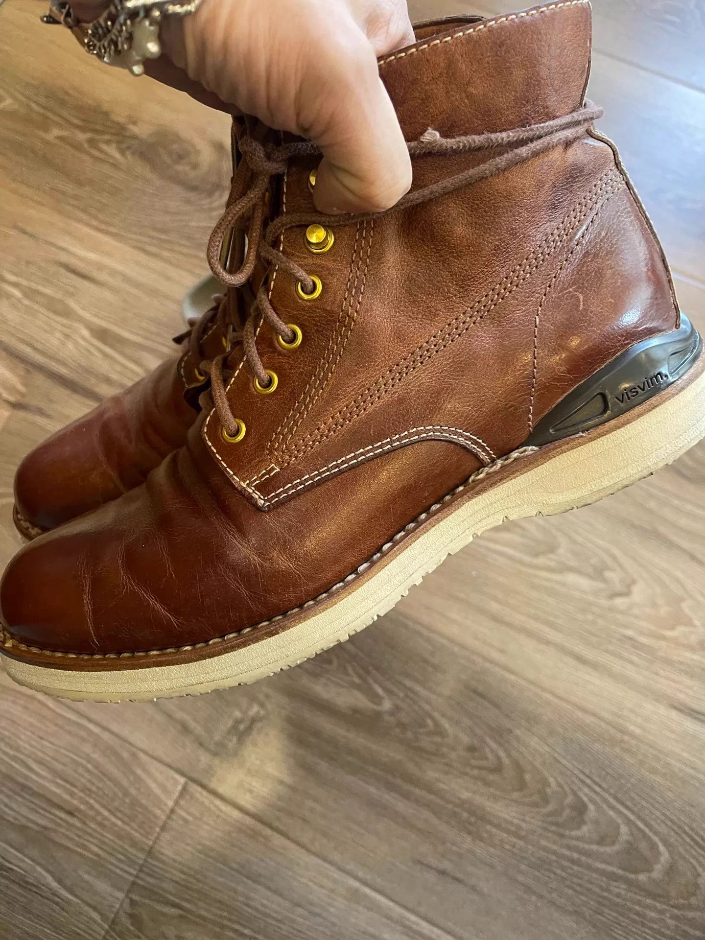 Visvim Visvim Virgil Boots Folk Kangaroo Spot Ltd 9 Near Mint Size US 9 / EU 42 - 5 Thumbnail