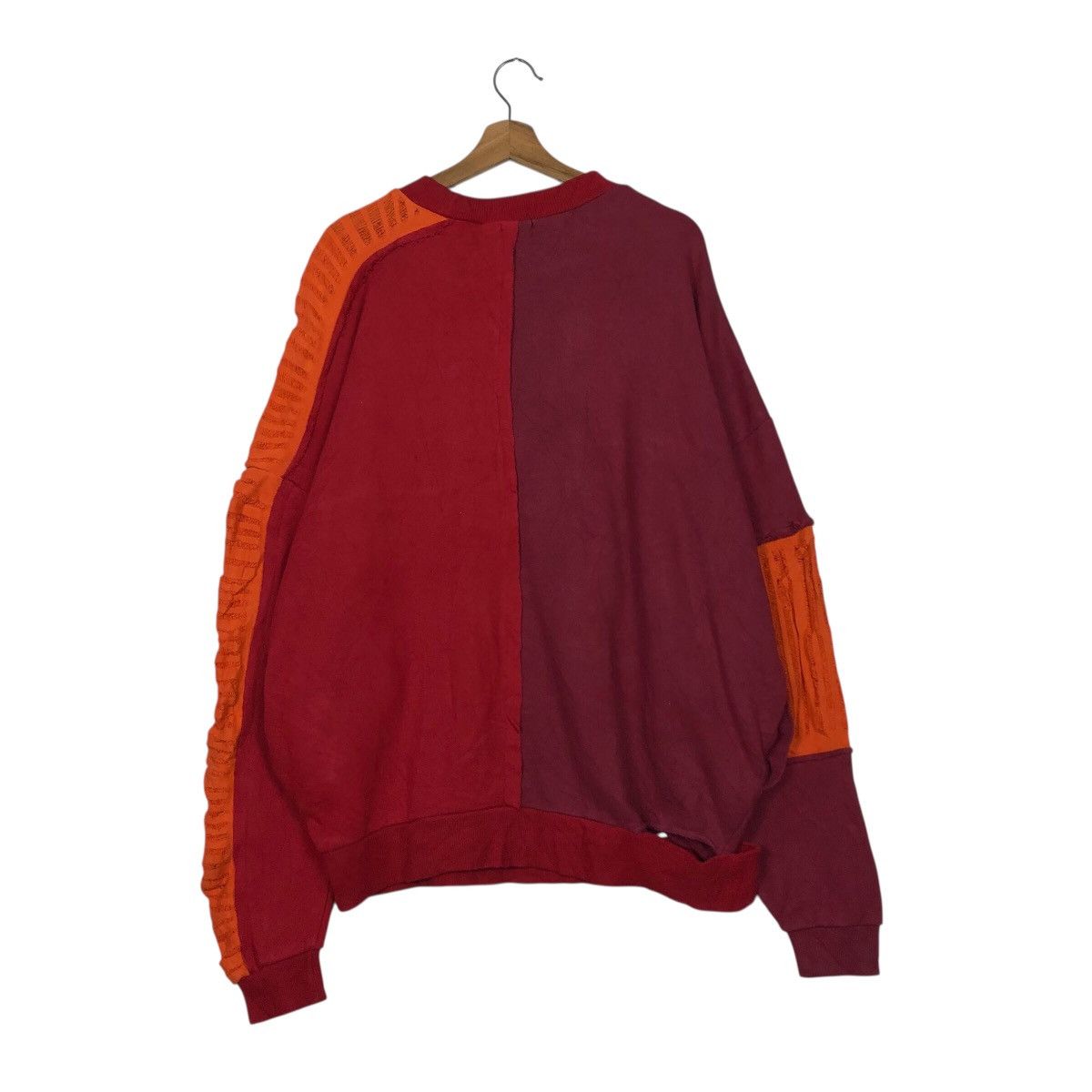 Japanese Brand 📌Vintage Sweatshirt PatchWork Design Pameo Pose Issey Miyake Size US M / EU 48-50 / 2 - 10 Thumbnail