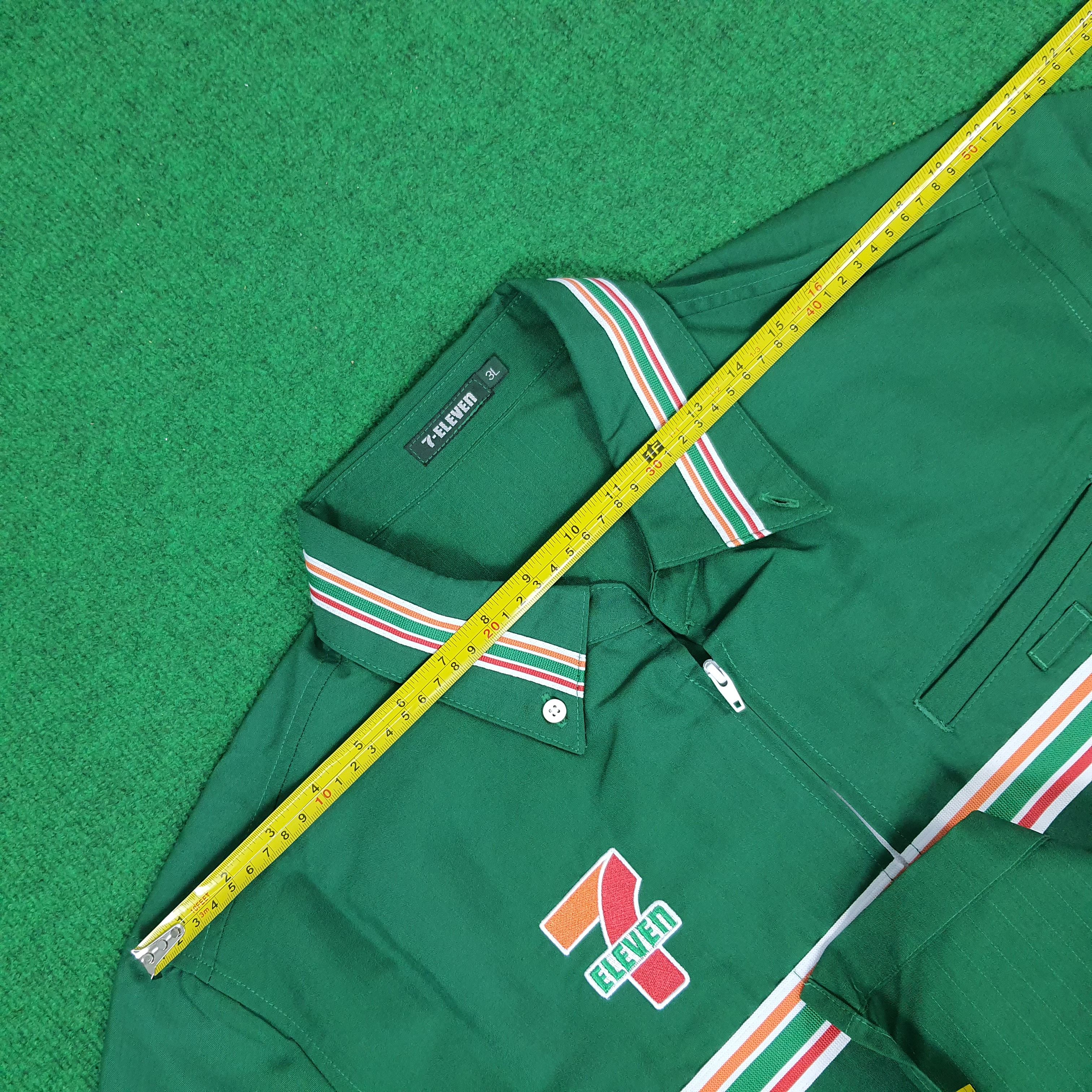 Japanese Brand × Vintage Vintage 7 Eleven Japanese Brand Staff Uniform Jacket Size US L / EU 52-54 / 3 - 9 Thumbnail