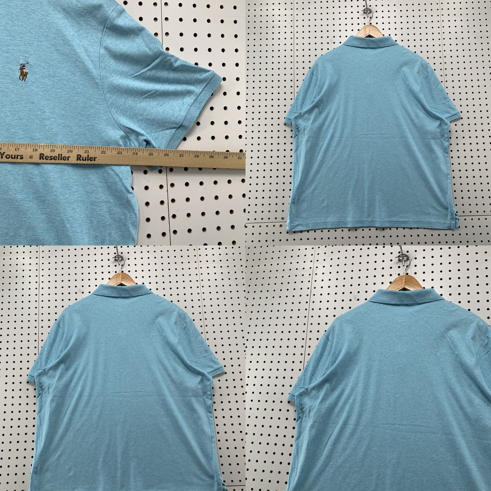 Polo Ralph Lauren Polo Ralph Lauren Collared Shirt Mens XL Blue Classic Fit Preppy Shirt Size US XL / EU 56 / 4 - 8 Thumbnail