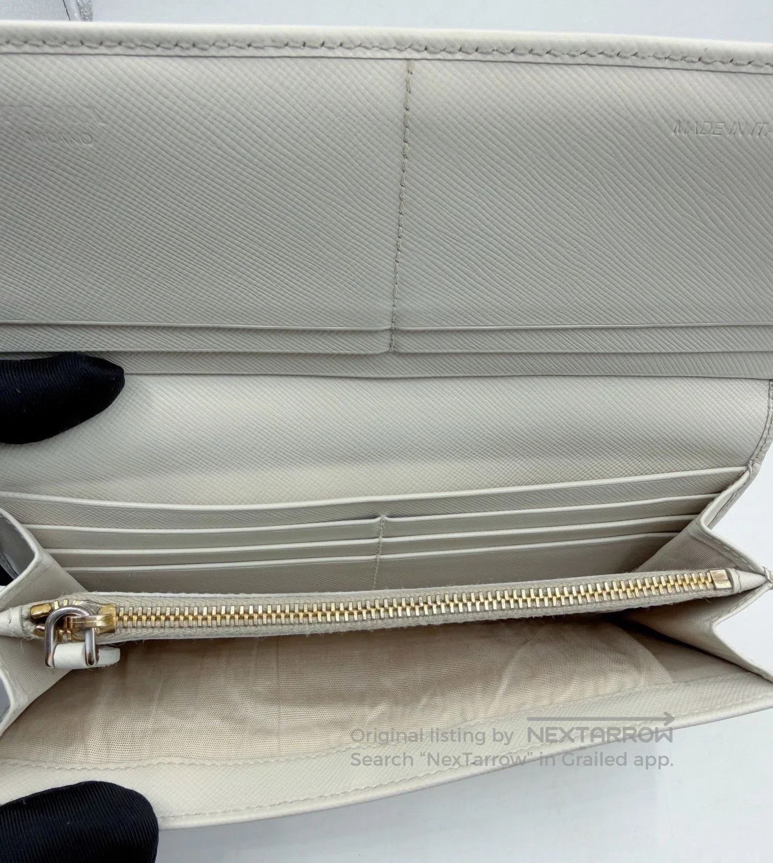 Prada Prada Women's Long Snap Flap Wallet. Size ONE SIZE - 5 Thumbnail