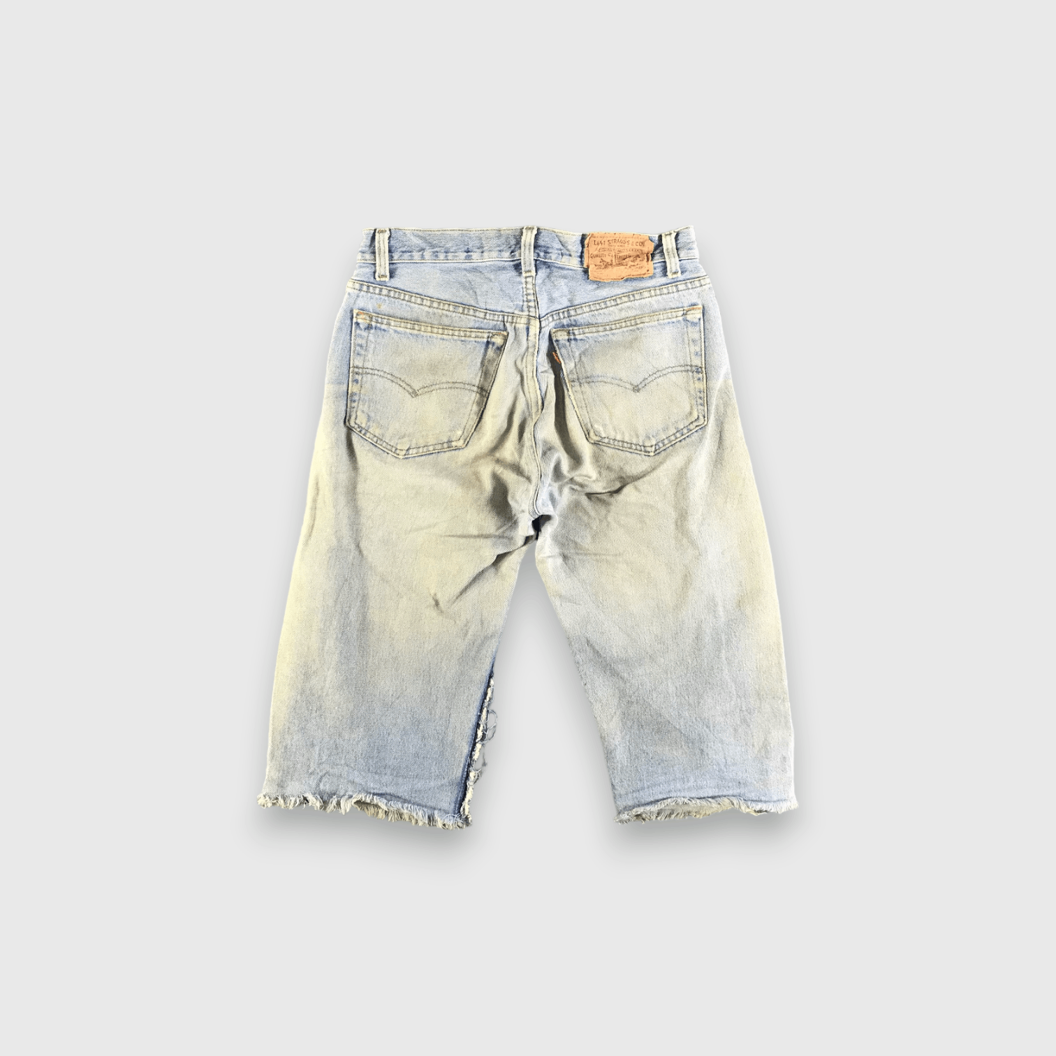 Levi's × Vintage Vintage 90s Light Wash Levis 501 Jeans-J3953 Size US 30 / EU 46 - 2 Thumbnail