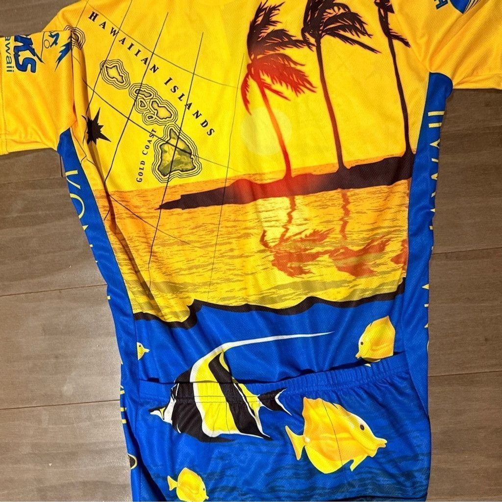Other Primal Hawaiian 3/4 Zip Cycling Jersey Sz Small Size US S / EU 44-46 / 1 - 6 Thumbnail