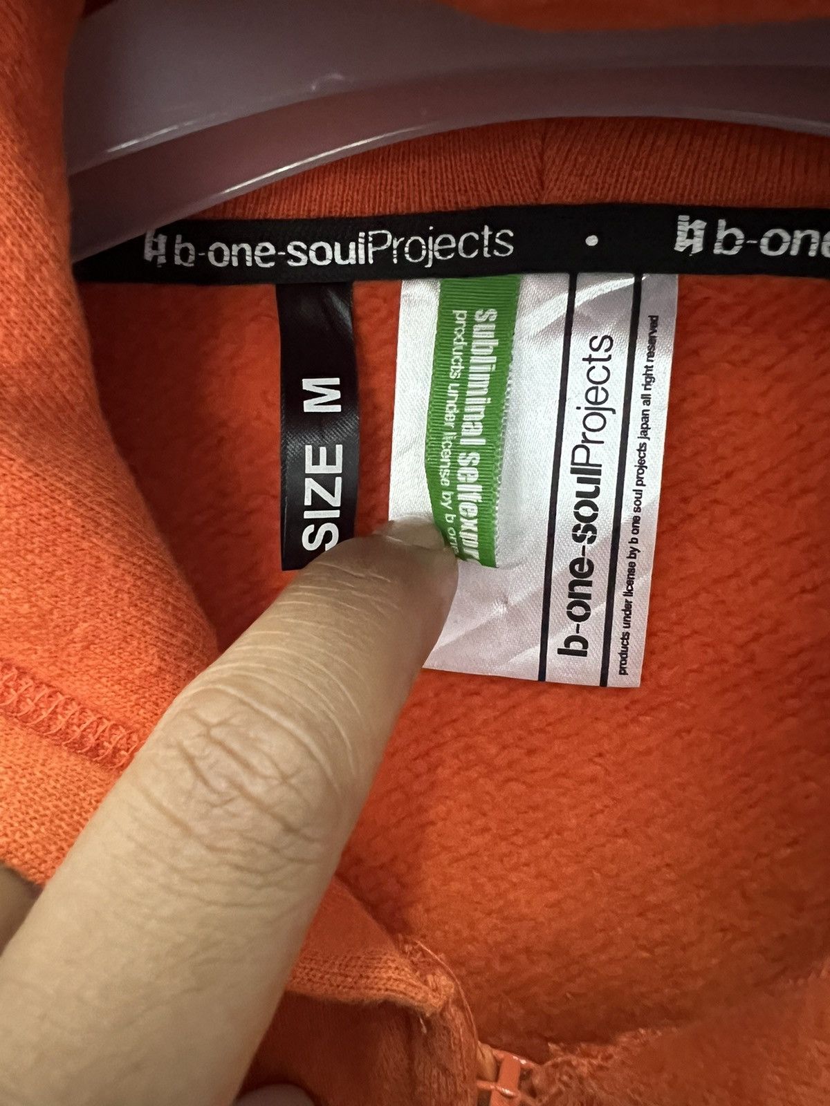 Japanese Brand 🔥 B One Soul Project Korean Streetwear Hoodie Size US M / EU 48-50 / 2 - 6 Thumbnail