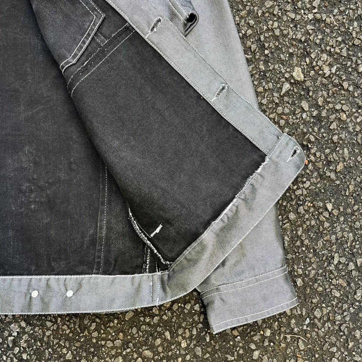 Sean John Vintage Y2K Sean John Silver Metallic Hip Hop Denim Jacket Size US L / EU 52-54 / 3 - 7 Thumbnail