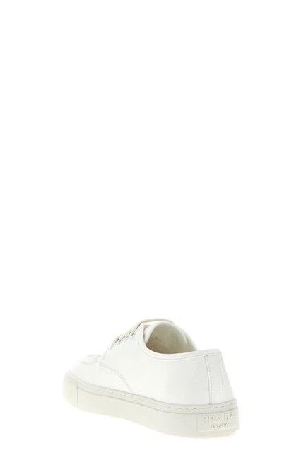 Prada PRADA White Cotton Sneakers New And Authentic Size US 5 / EU 37 - 3 Thumbnail
