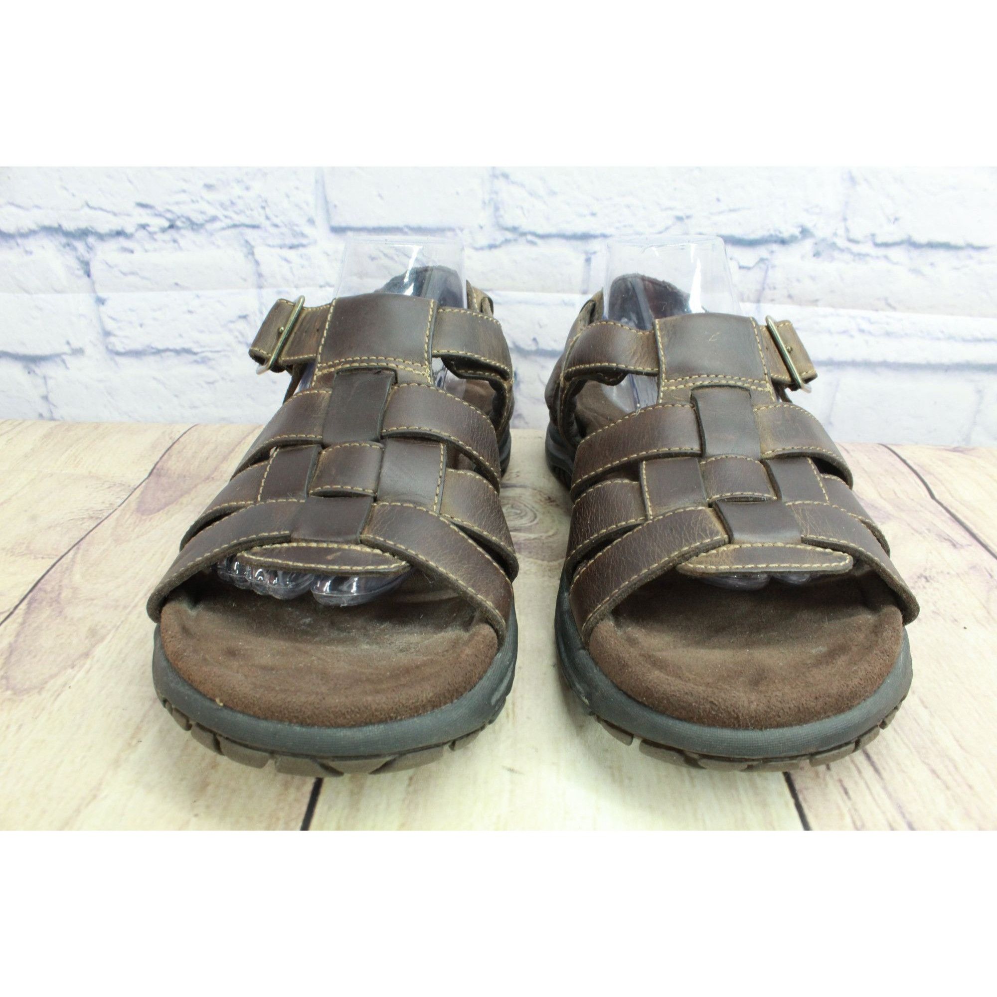 Teva Teva Camden Brown Leather Fisherman Sandals Men's Size 9 Size US 9 / EU 42 - 4 Thumbnail